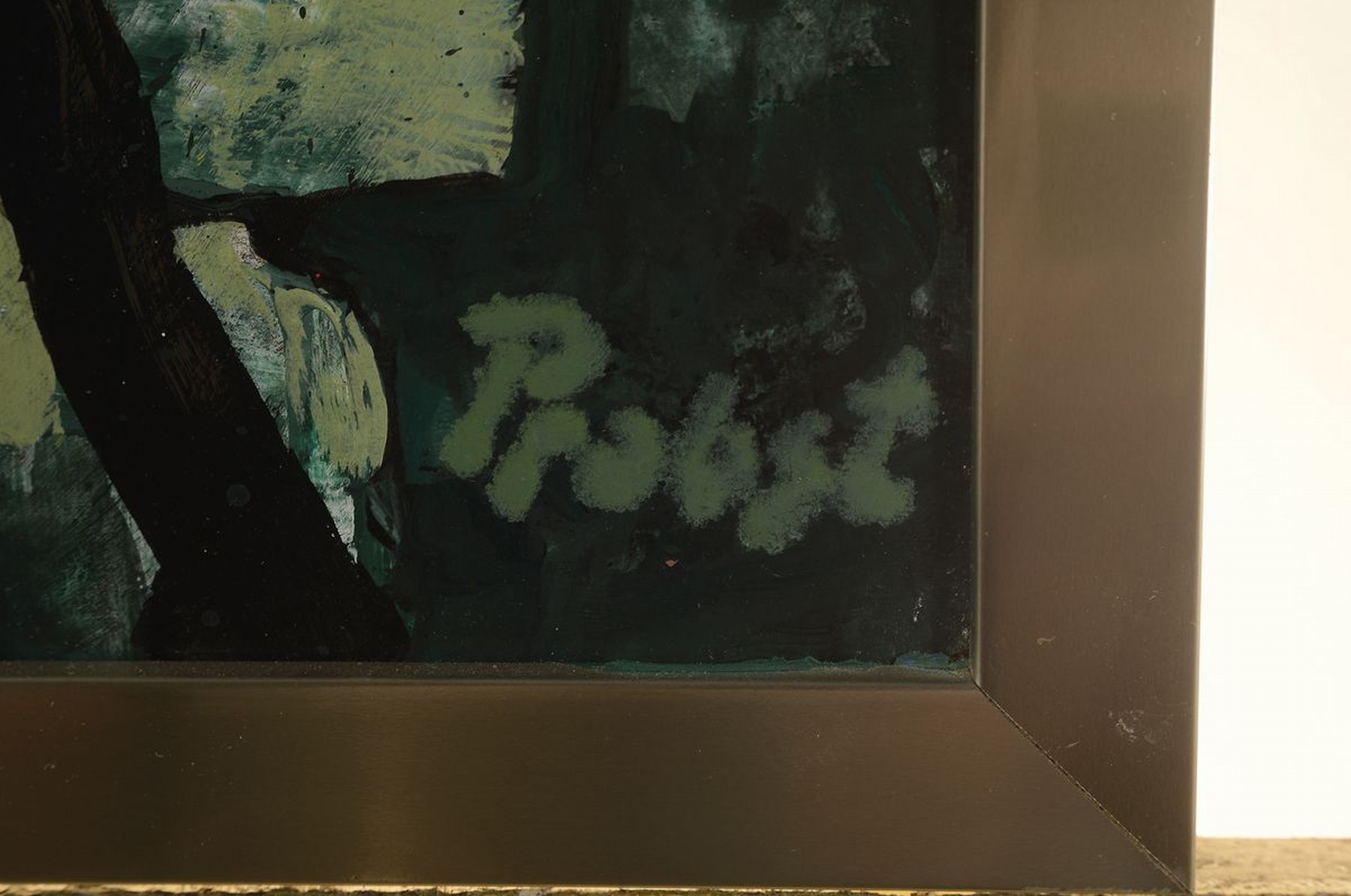 Detail a: Franz Probst, 1912 Füssen-1999, Blumenstillleben, Öl/Malkarton, rechts unten signiert, ca. 60x40cm, R. ca. 62x42cm