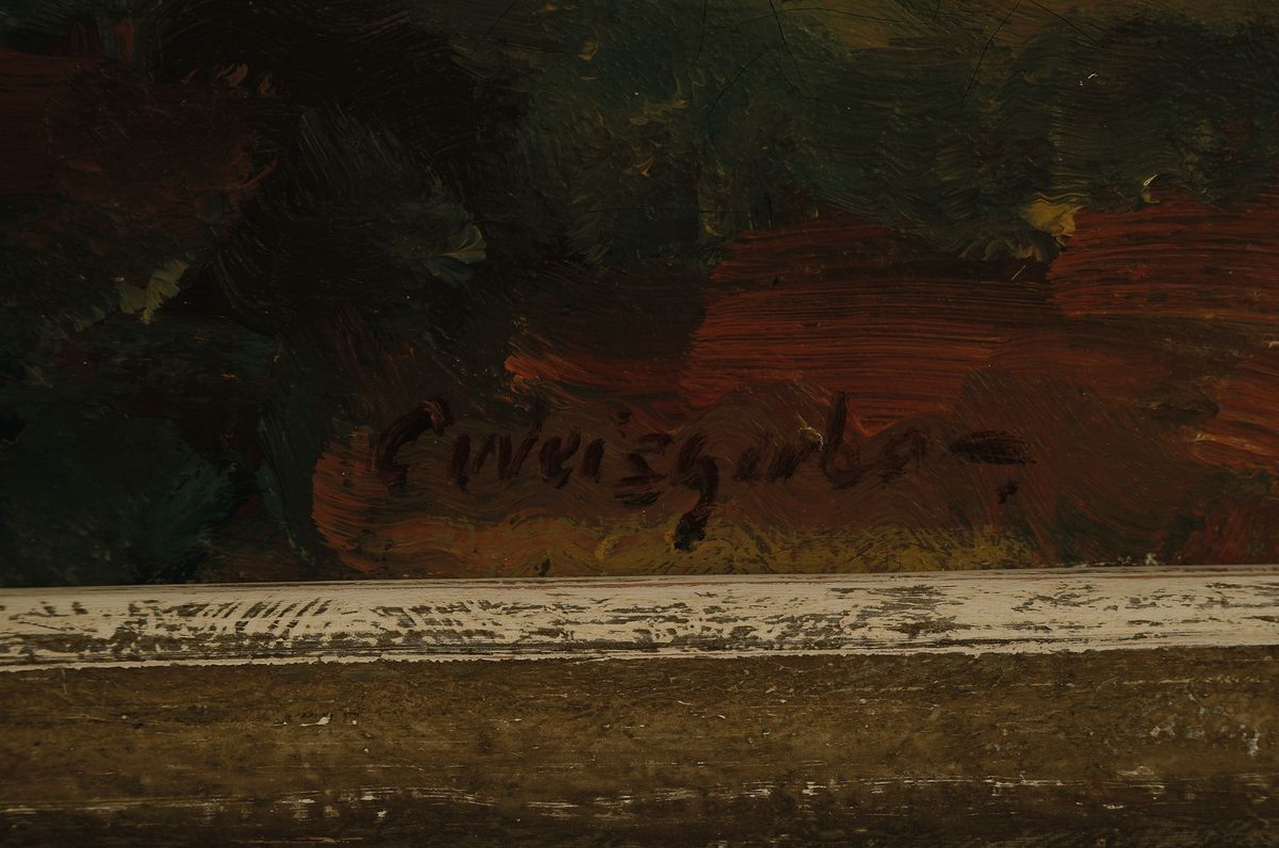 Detail a: Carl Weisgerber, 1891 Ahrweiler-1968 Düsseldorf, Schüler von Max Clarenbach und Meisterschüler von Junghanns an der Akademie Düsseldorf, hier: ...
