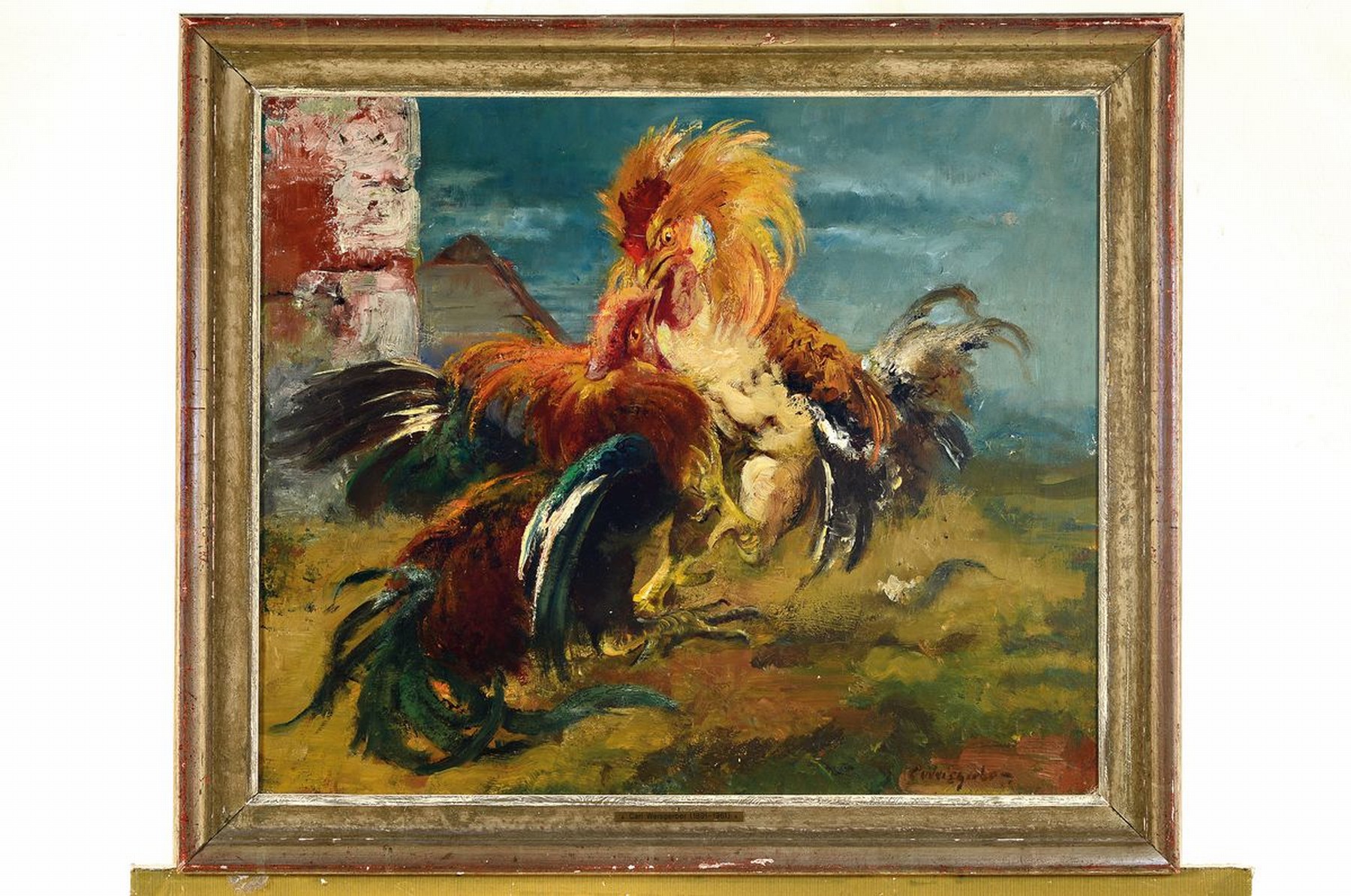 Detail k: Carl Weisgerber, 1891 Ahrweiler-1968 Düsseldorf, Schüler von Max Clarenbach und Meisterschüler von Junghanns an der Akademie Düsseldorf, hier: ...