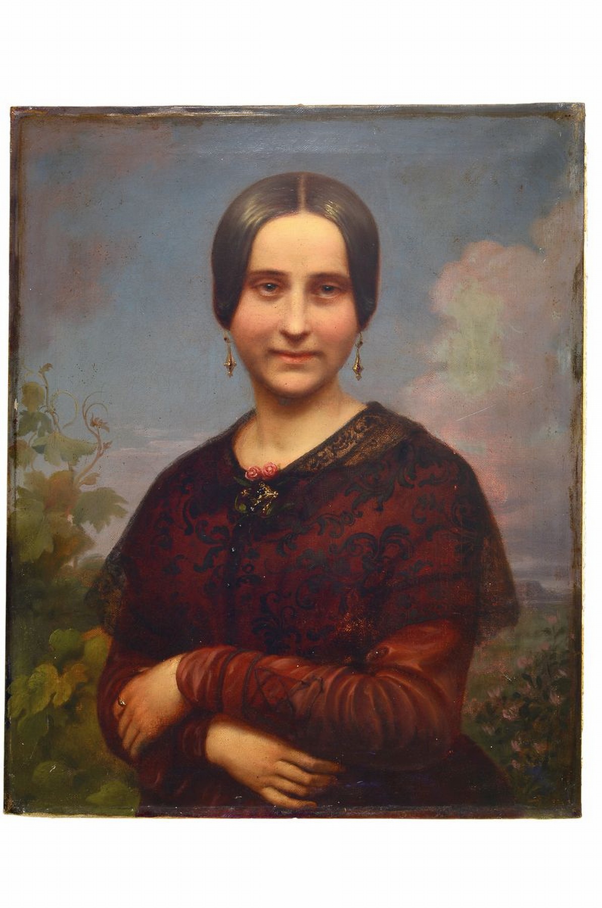 Zuschreibung: Ludwig Louis Krevel, 1801 Braunschweig - 1876 Trier, Schüler von Justus Krausskopf in Kassel, längerer Parisaufenthalt, hier: ...