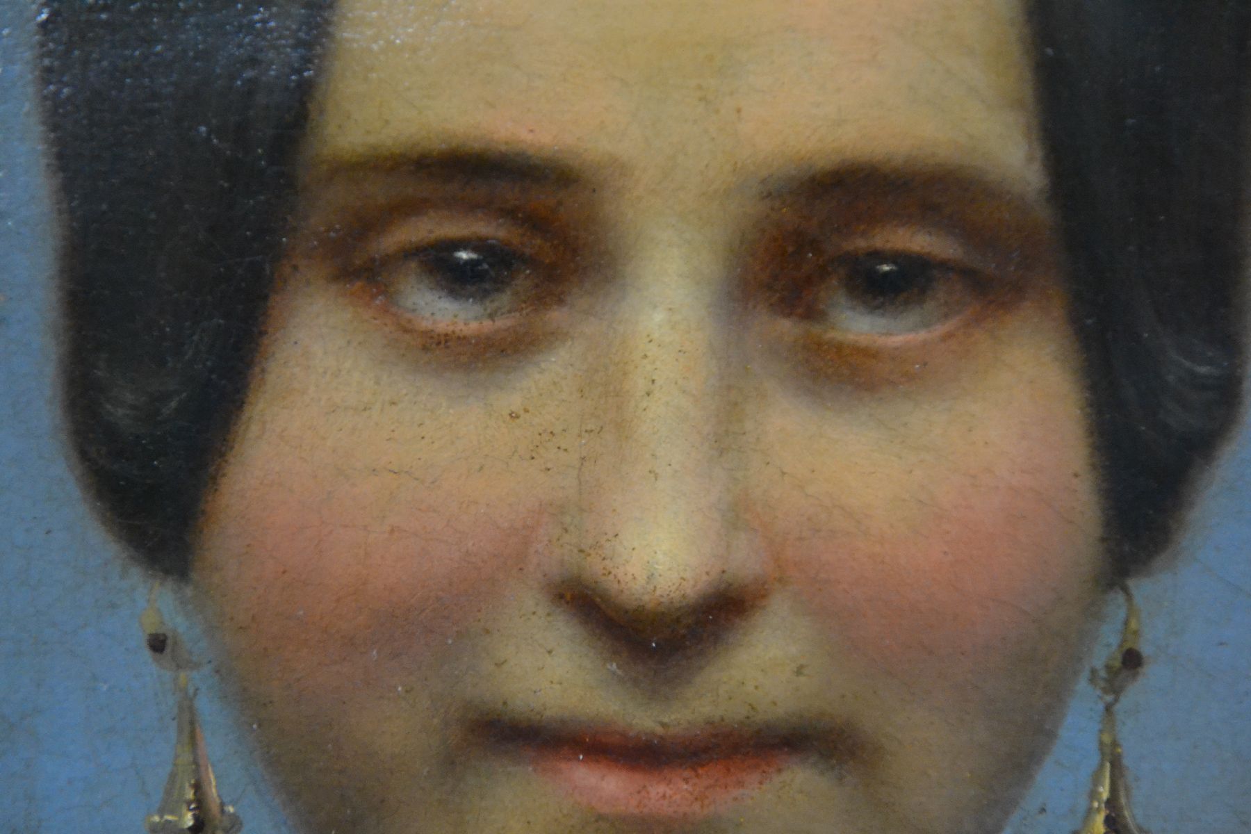 Detail b: Zuschreibung: Ludwig Louis Krevel, 1801 Braunschweig - 1876 Trier, Schüler von Justus Krausskopf in Kassel, längerer Parisaufenthalt, hier: ...