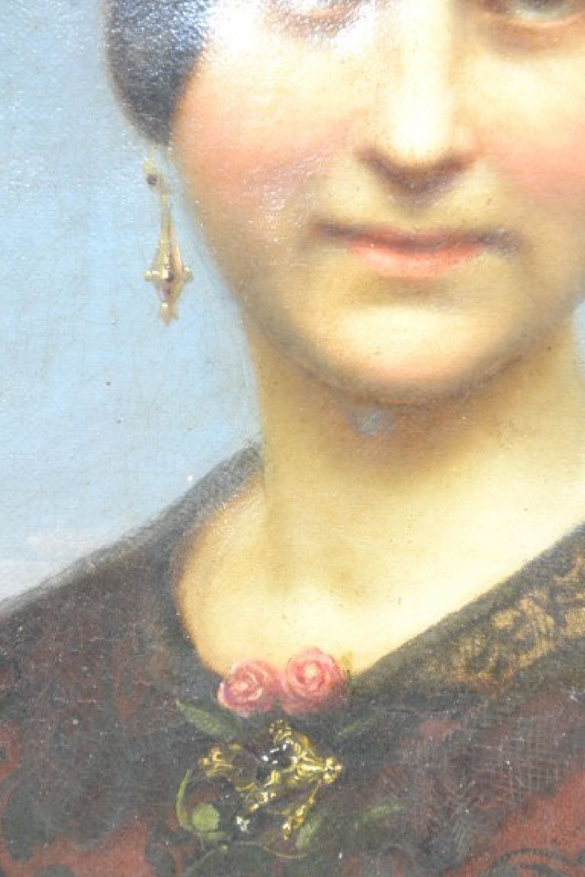 Detail d: Zuschreibung: Ludwig Louis Krevel, 1801 Braunschweig - 1876 Trier, Schüler von Justus Krausskopf in Kassel, längerer Parisaufenthalt, hier: ...