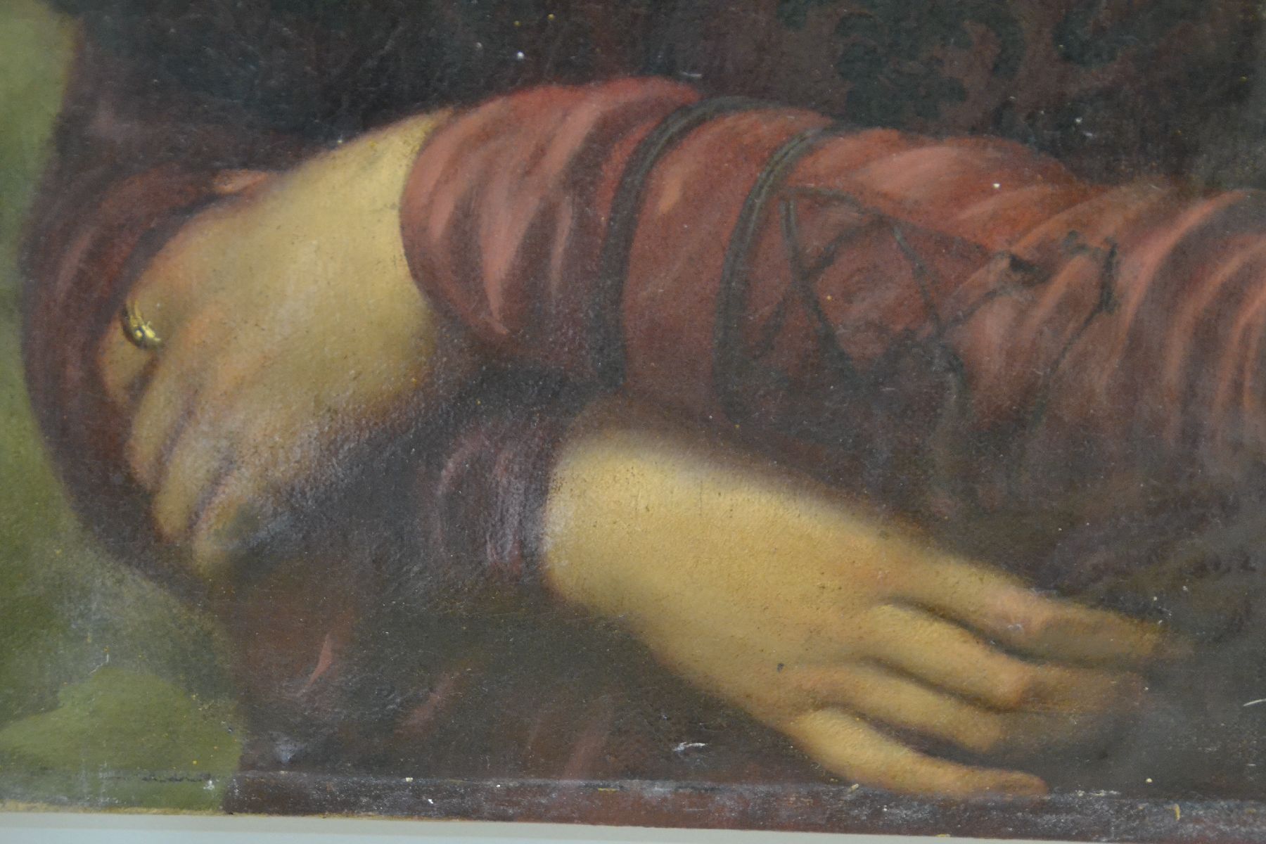 Detail f: Zuschreibung: Ludwig Louis Krevel, 1801 Braunschweig - 1876 Trier, Schüler von Justus Krausskopf in Kassel, längerer Parisaufenthalt, hier: ...