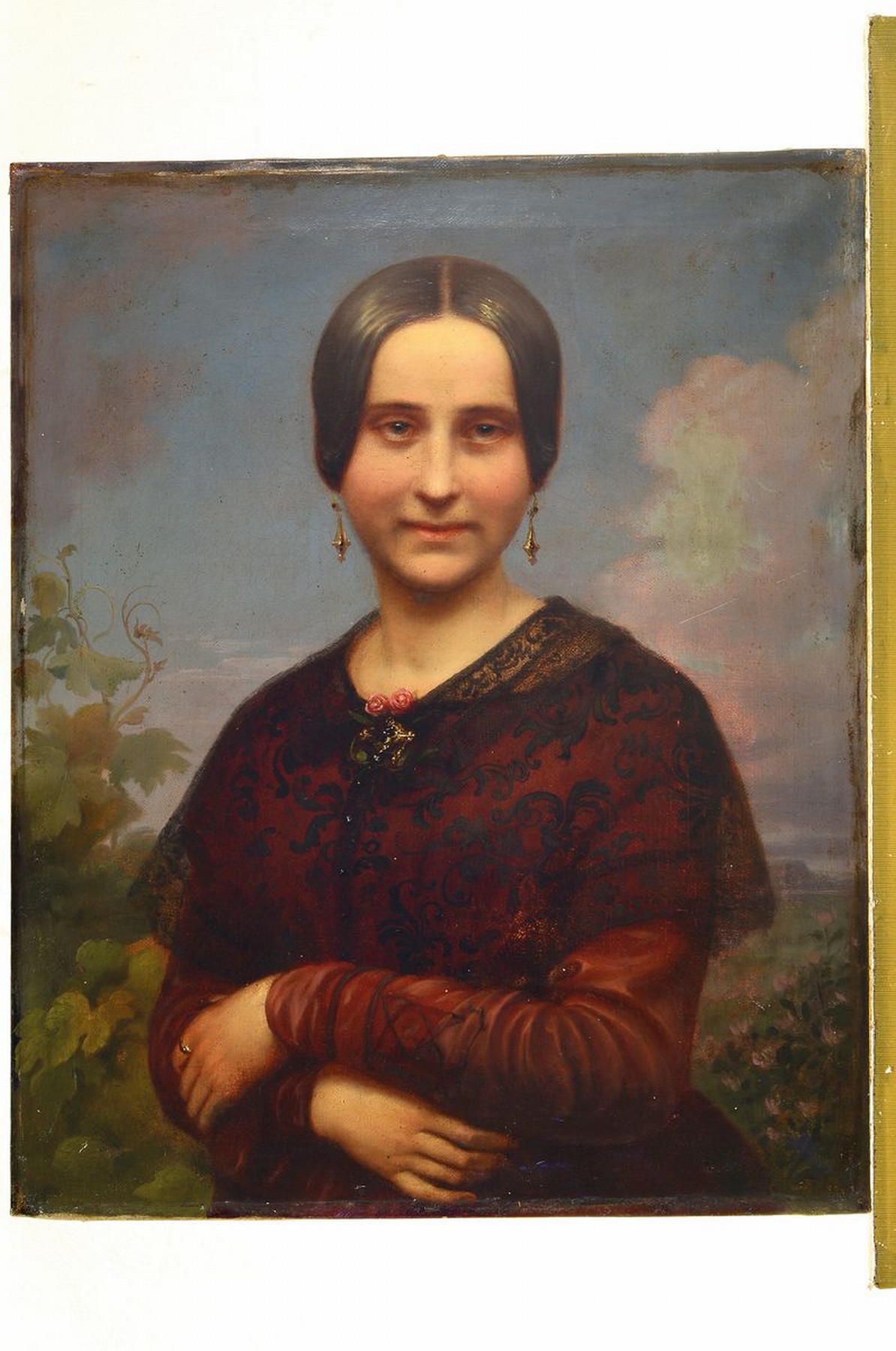 Detail k: Zuschreibung: Ludwig Louis Krevel, 1801 Braunschweig - 1876 Trier, Schüler von Justus Krausskopf in Kassel, längerer Parisaufenthalt, hier: ...