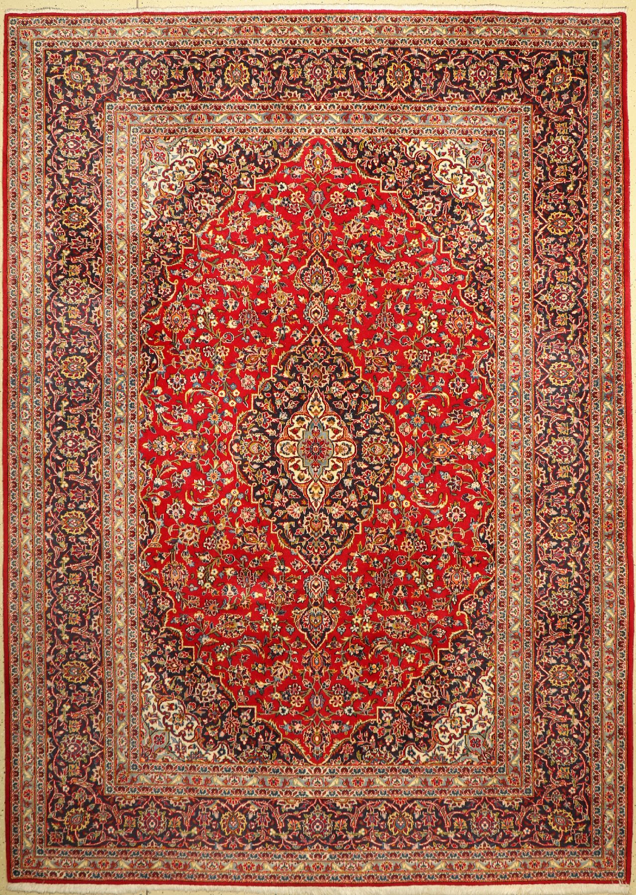 Keschan, Persien, ca. 50 Jahre, Wolle auf Baumwolle, ca. 345 x 247 cm, EHZ: 2