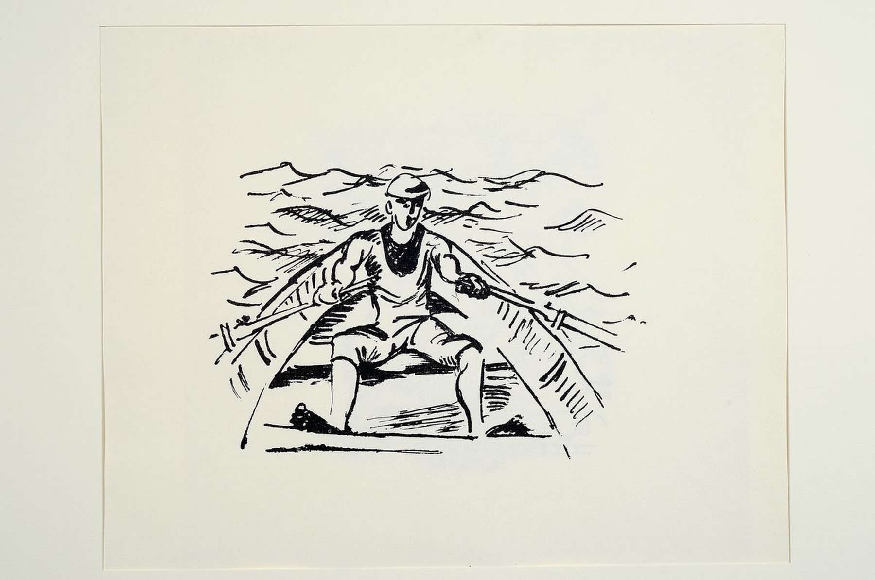 Detail k: Hermann Max Pechstein, 1881 Zwickau - 1955 Berlin, Zwei Lithographien (1972), Verlag Propyläen, Berlin 1972, 400er Auflage, nach den ...