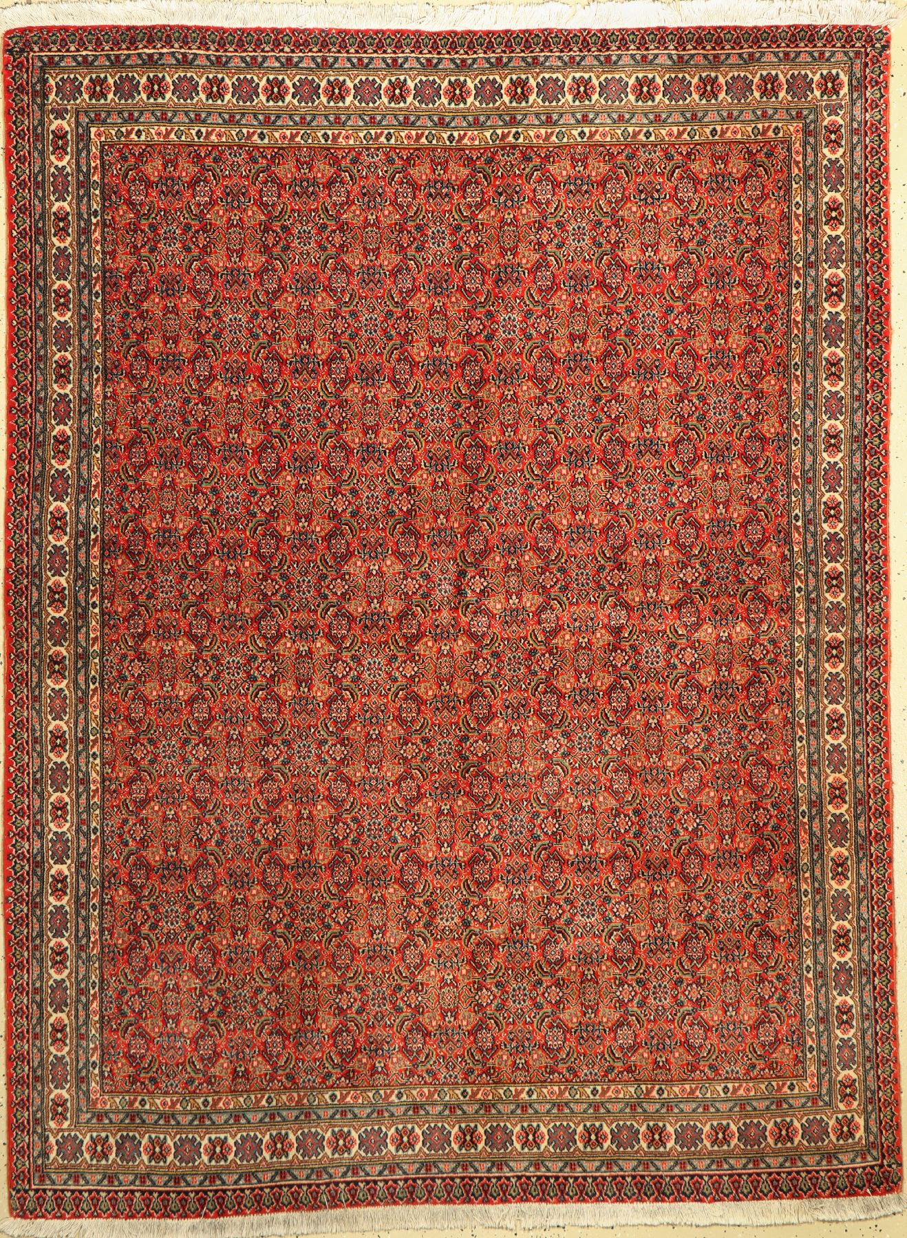 Täbriz, Persien, ca. 50 Jahre, Wolle auf Baumwolle, ca. 215 x 165 cm, EHZ: 2