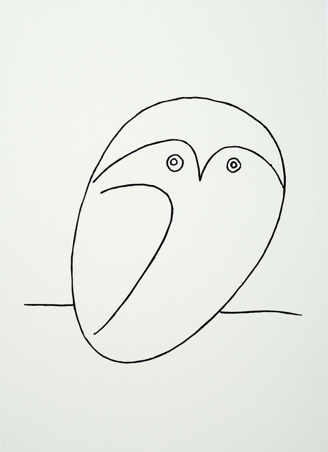 Detail a: Pablo Picasso, 1881 Malaga - 1973 Mougins, zwei Siebdrucke, "Le Hibou" (1954), Edition Acte 2001; "Trois Danseuses" (1924), ...