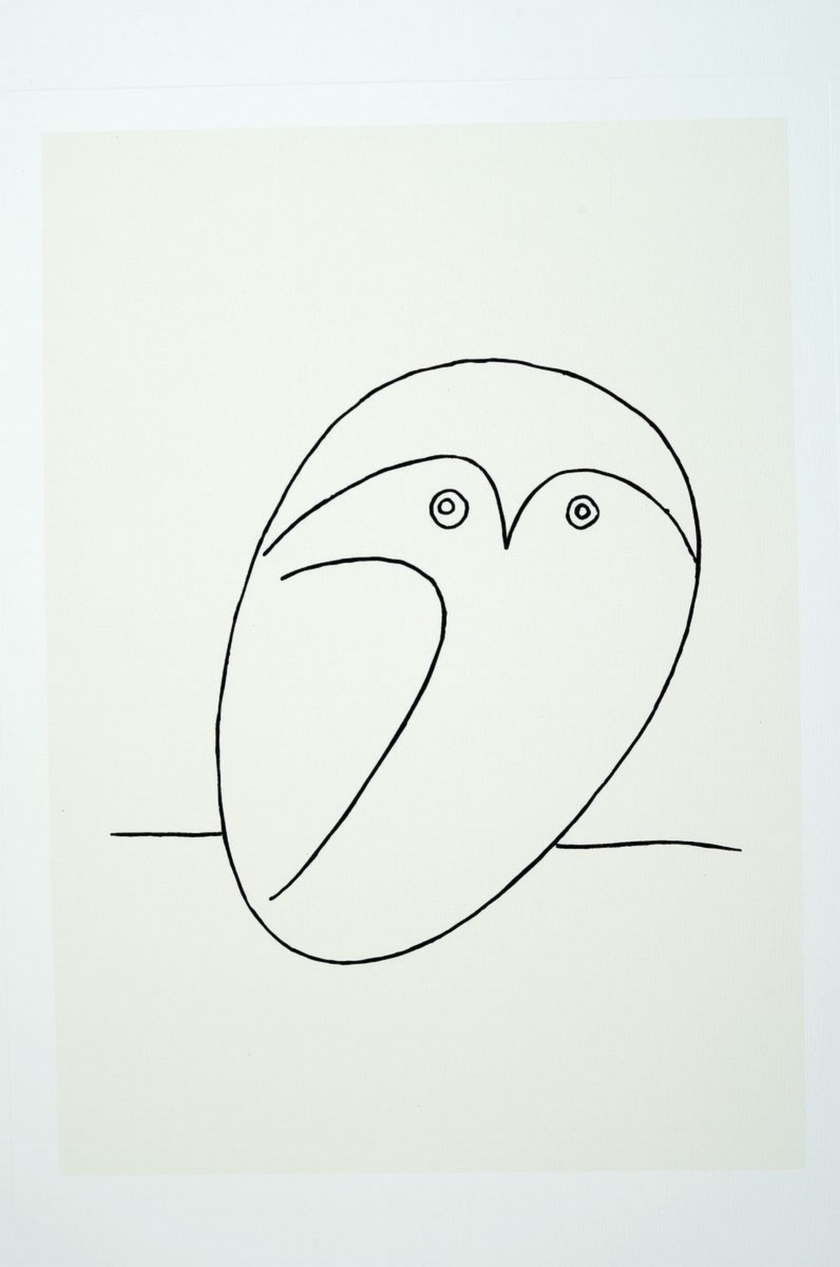 Detail l: Pablo Picasso, 1881 Malaga - 1973 Mougins, zwei Siebdrucke, "Le Hibou" (1954), Edition Acte 2001; "Trois Danseuses" (1924), ...