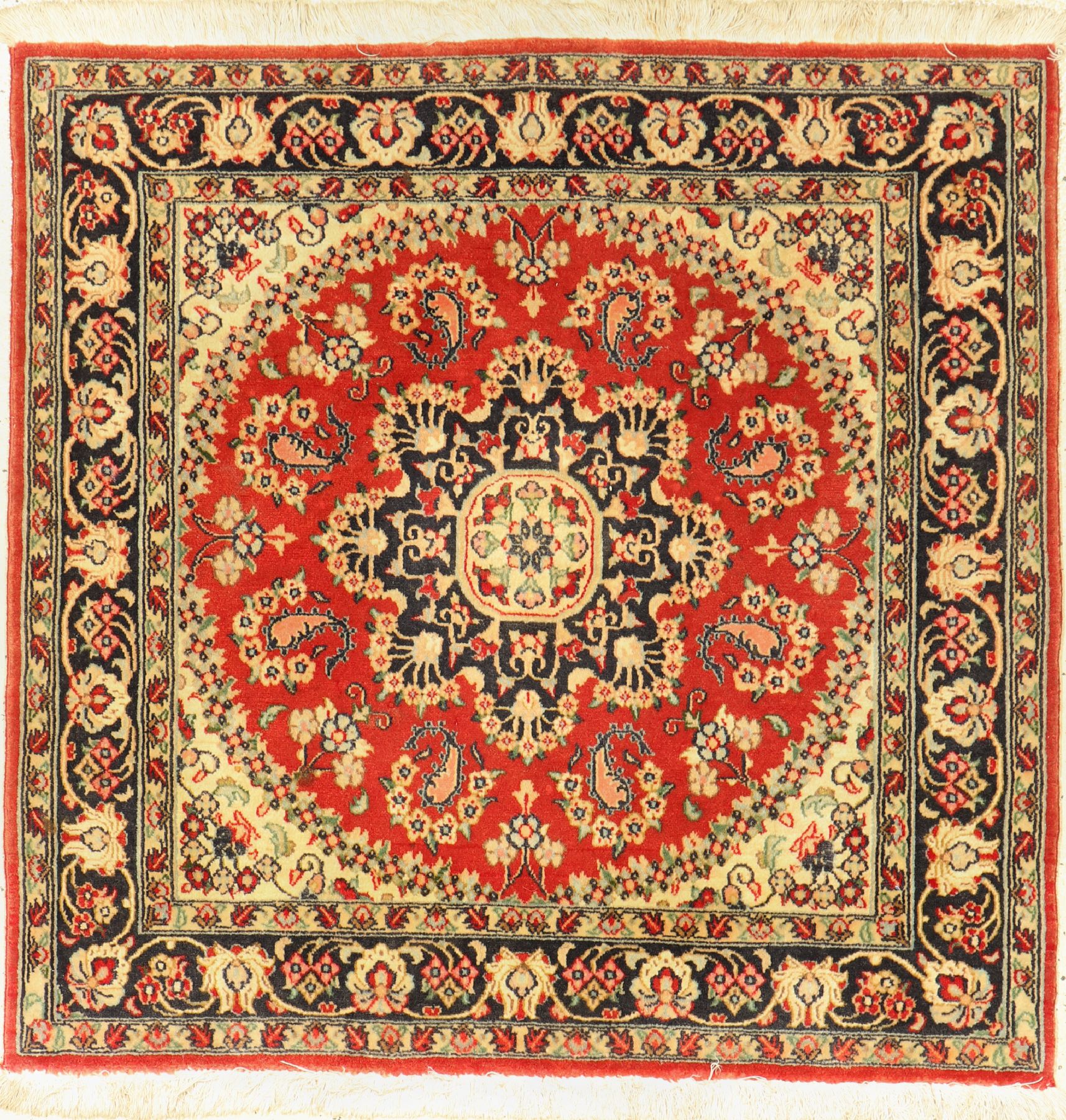 Sarogh, Persien, ca. 50 Jahre, Wolle auf Baumwolle, ca. 100 x 100 cm, EHZ: 2