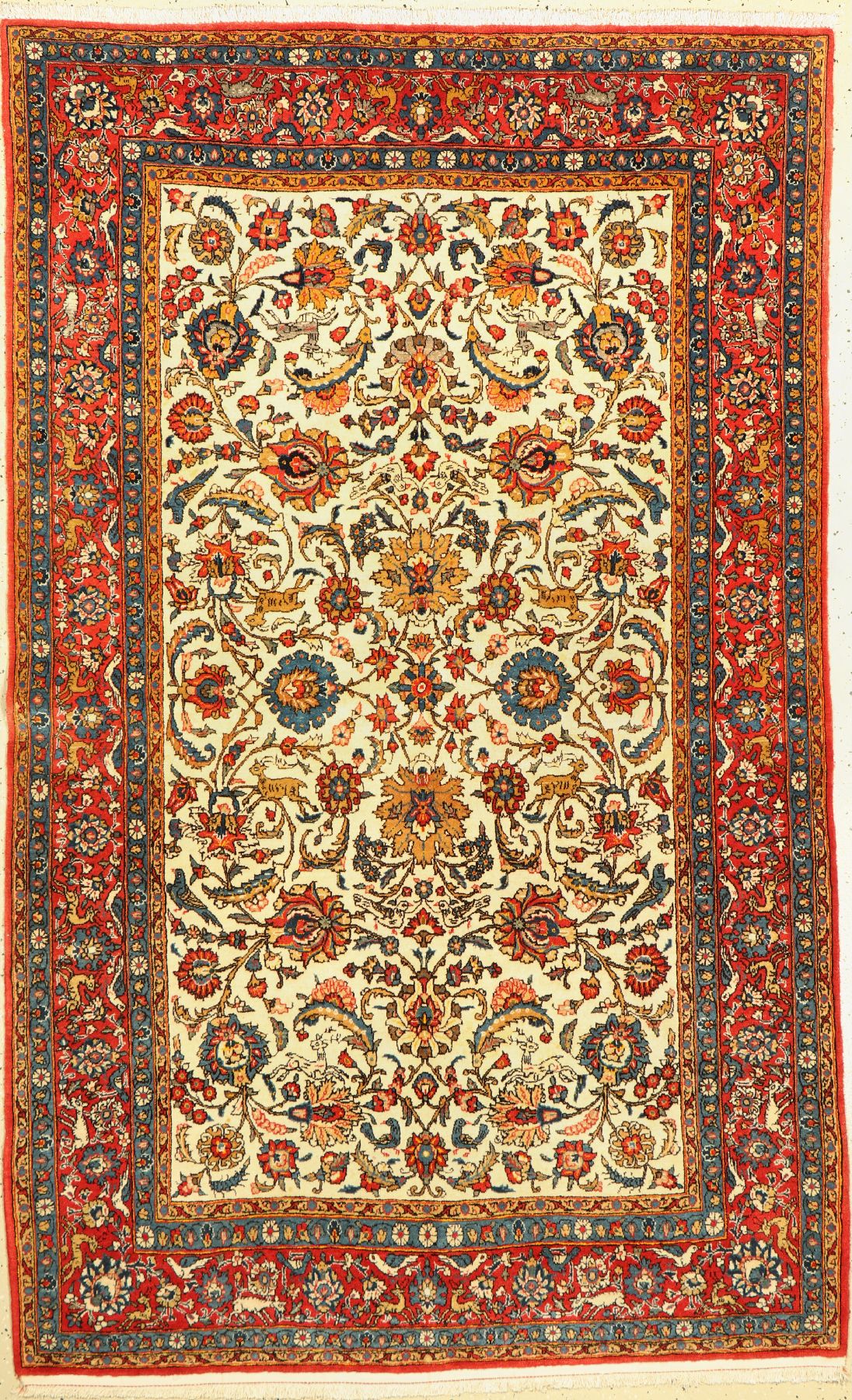 Ghom Kork, Persien, ca. 50 Jahre, Korkwolle, ca. 214 x 134 cm, EHZ: 2