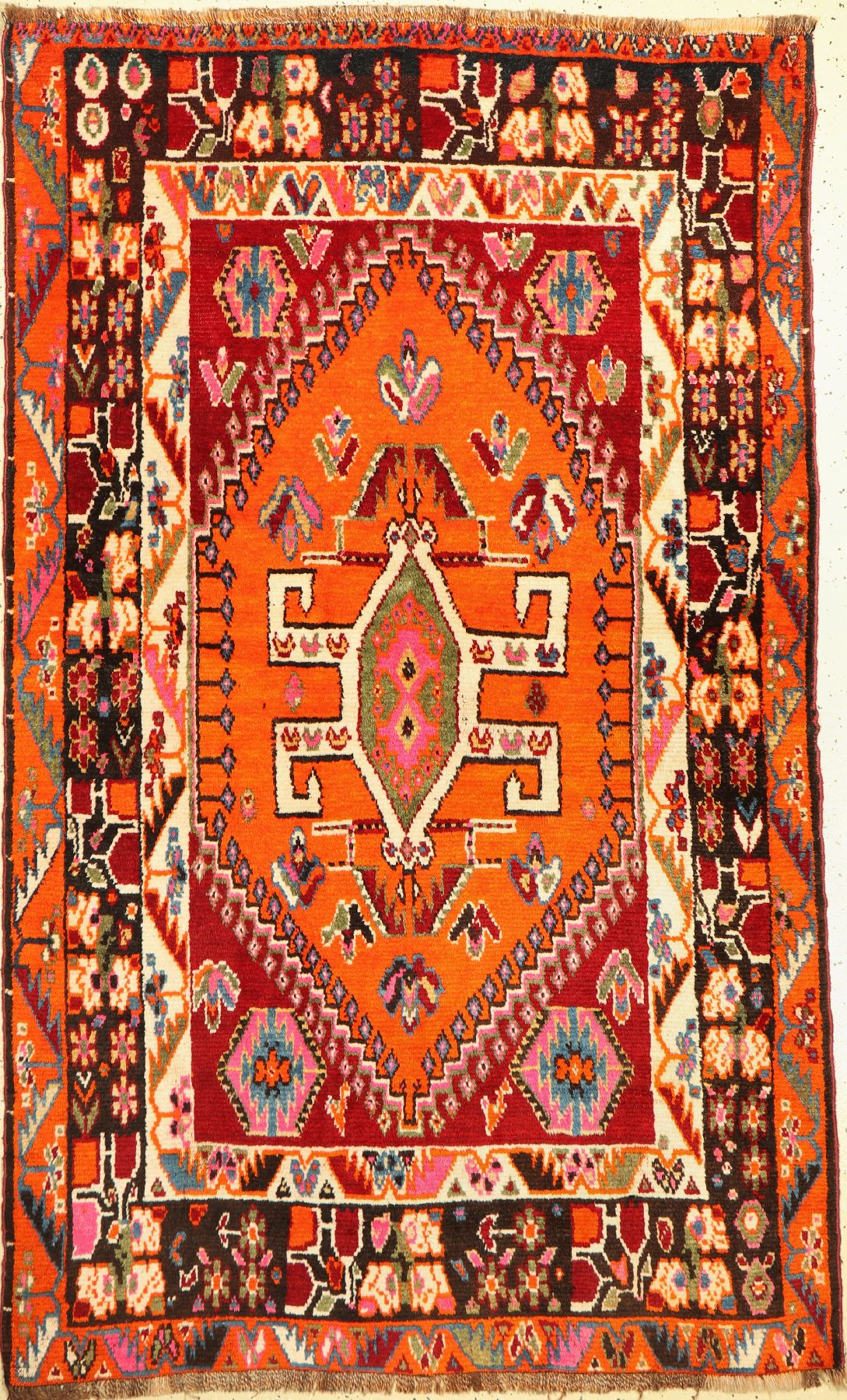 Luri Gabbeh, Persien, um 1950, Wolle auf Wolle, ca. 208 x 123 cm, EHZ: 3