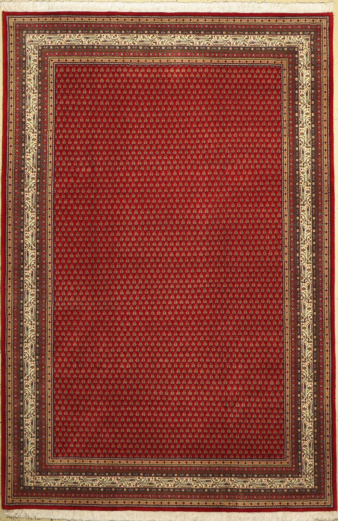 Sarogh Mir, Indien, ca. 40 Jahre, Wolle aufBaumwolle, ca. 304 x 204 cm, EHZ: 2