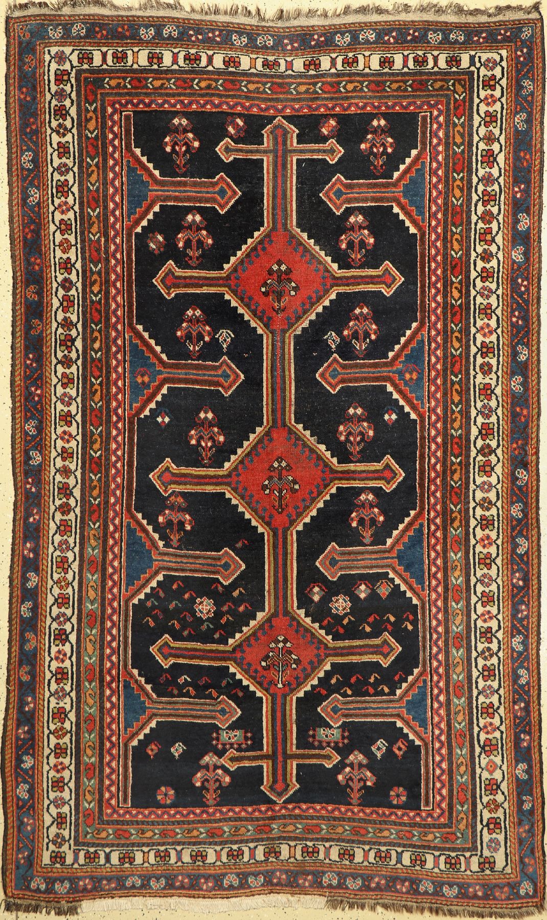 Luri Bachtiar, Persien, um 1930, Wolle auf Wolle, ca. 248 x 151 cm, EHZ: 4