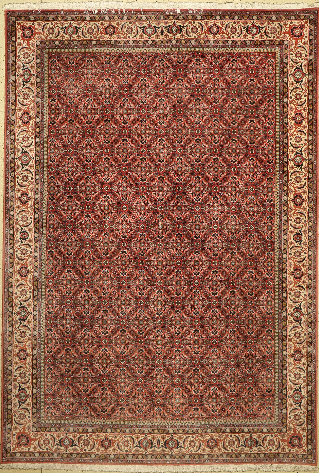 Bidjar, Persien, ca. 50 Jahre, Wolle auf Baumwolle, ca. 292 x 201 cm, EHZ: 2