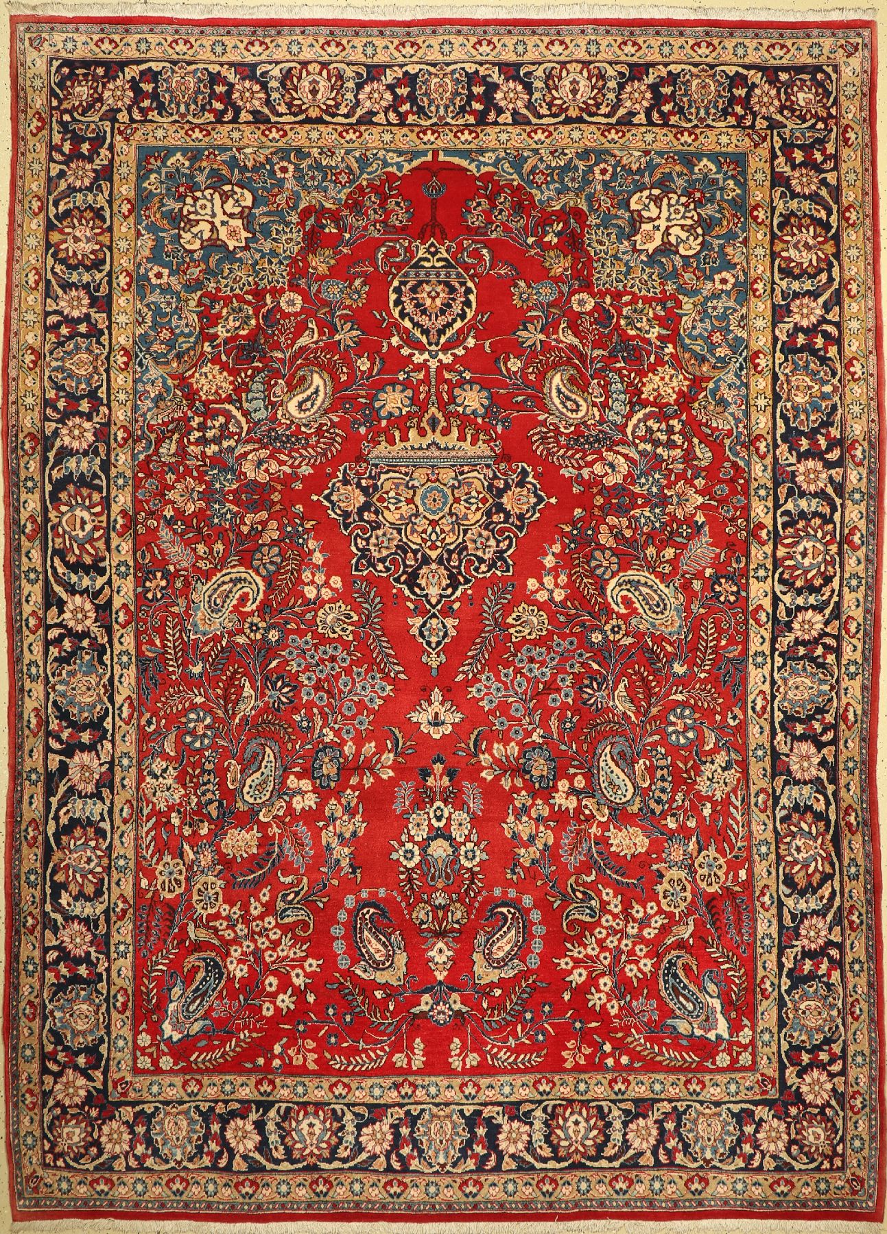 Sarogh, Persien, ca. 50 Jahre, Wolle auf Baumwolle, ca. 310 x 225 cm, EHZ: 2