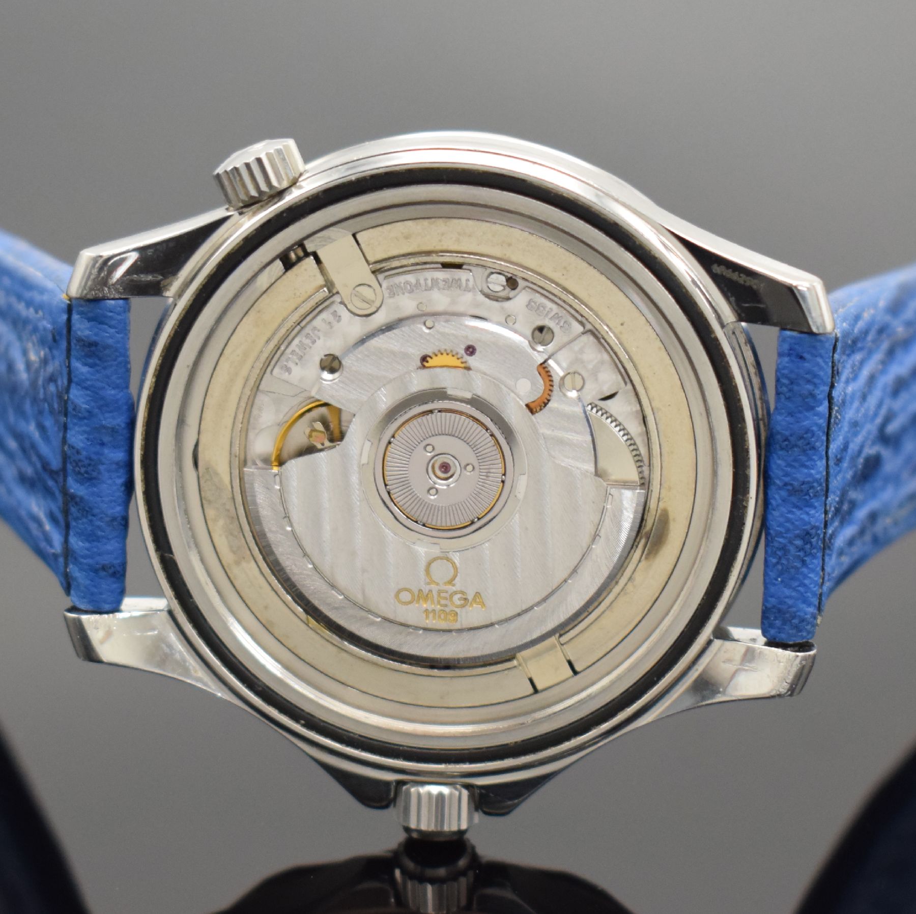 Detail g: OMEGA Seamaster Professional Chronometer 300m/1000ft Herrenarmbanduhr, Schweiz um 1986, Automatik, Ref. 168 1503 / 368 1503, verschr. Edelstahlgeh., ...