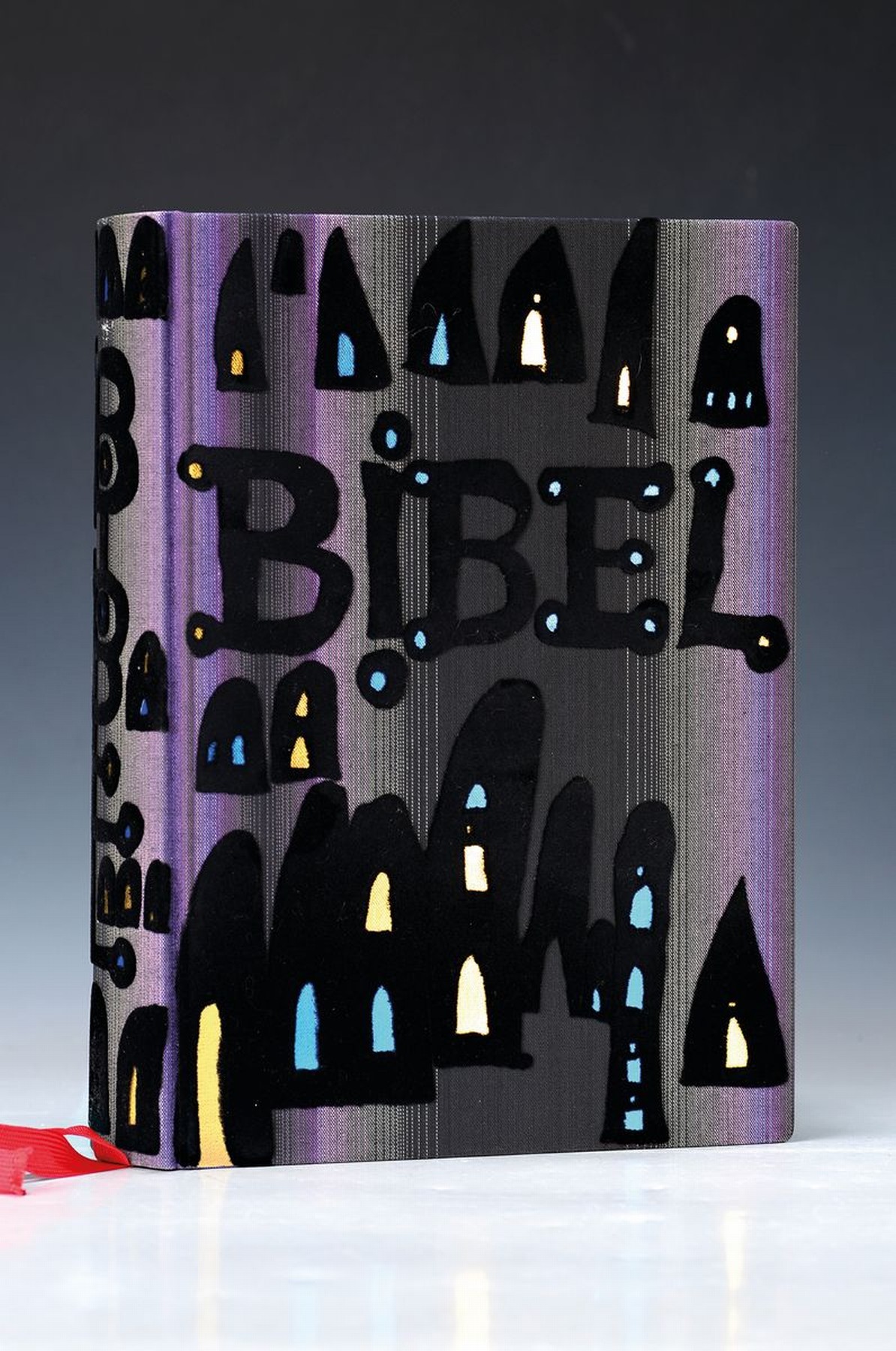Die Bibel, illustriert von Friedensreich Hundertwasser (1928-2000), Augsburg 1995, Weltbild Verlag, Hamp/Stenzel/Künzinger, Die Heilige Schrift des ...