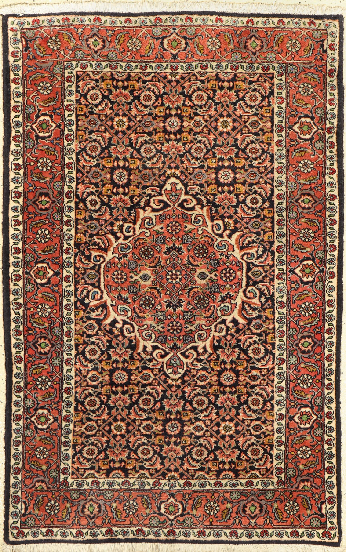 Bidjar fein, Persien, ca. 30 Jahre, Korkwolle, ca. 130 x 85 cm, EHZ: 2