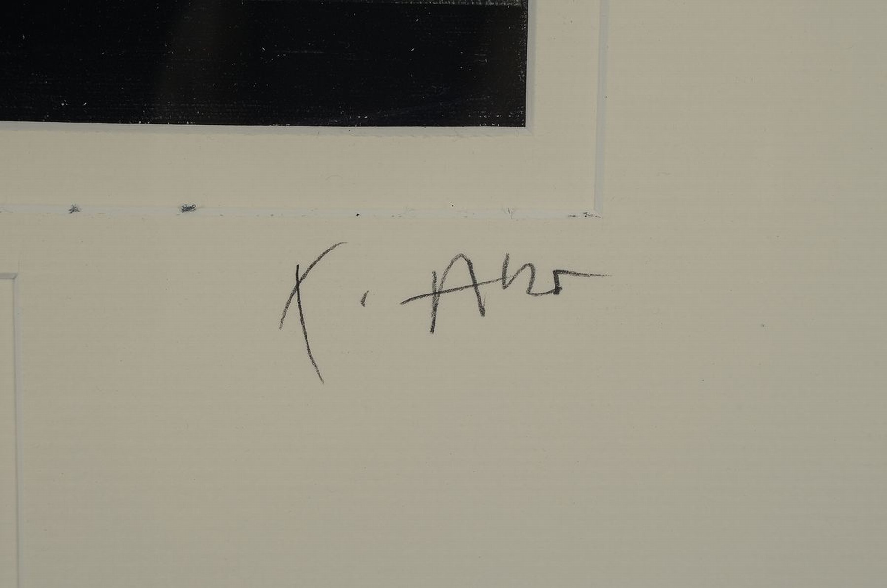 Detail a: Xaver Mayer, geb. 1956 Primasens, Orig. farb Tusche , sign., num., u. Glas gerahmt, gesamt ca. 95x45 cm