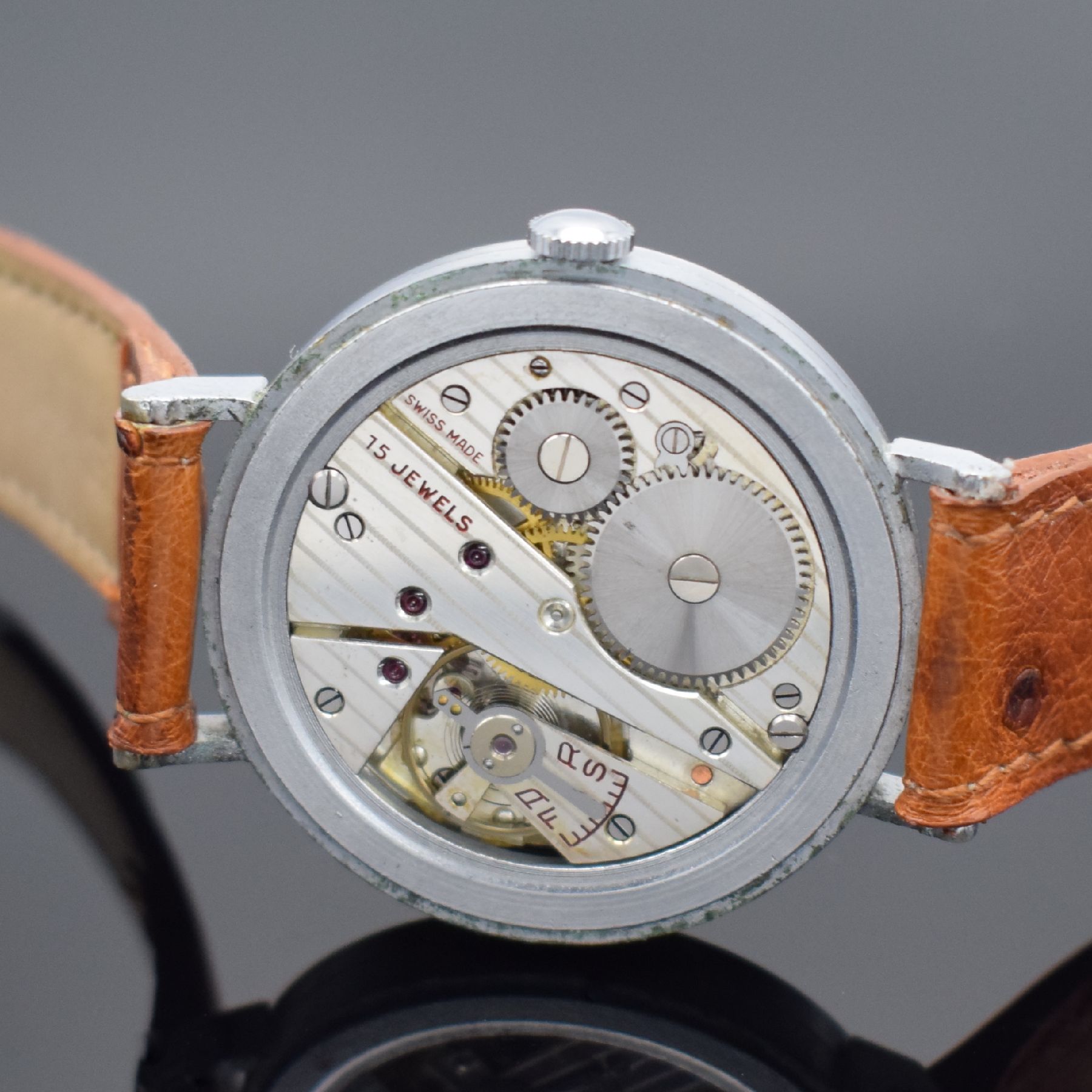 Detail c: ENICAR/CYMA/MARO Konvolut 3 Armbanduhren, Schweiz um 1940-1950, Alle Handaufzug, 1. ENICAR Sport, verschr. Stahlgeh., pat. Zifferbl., ...