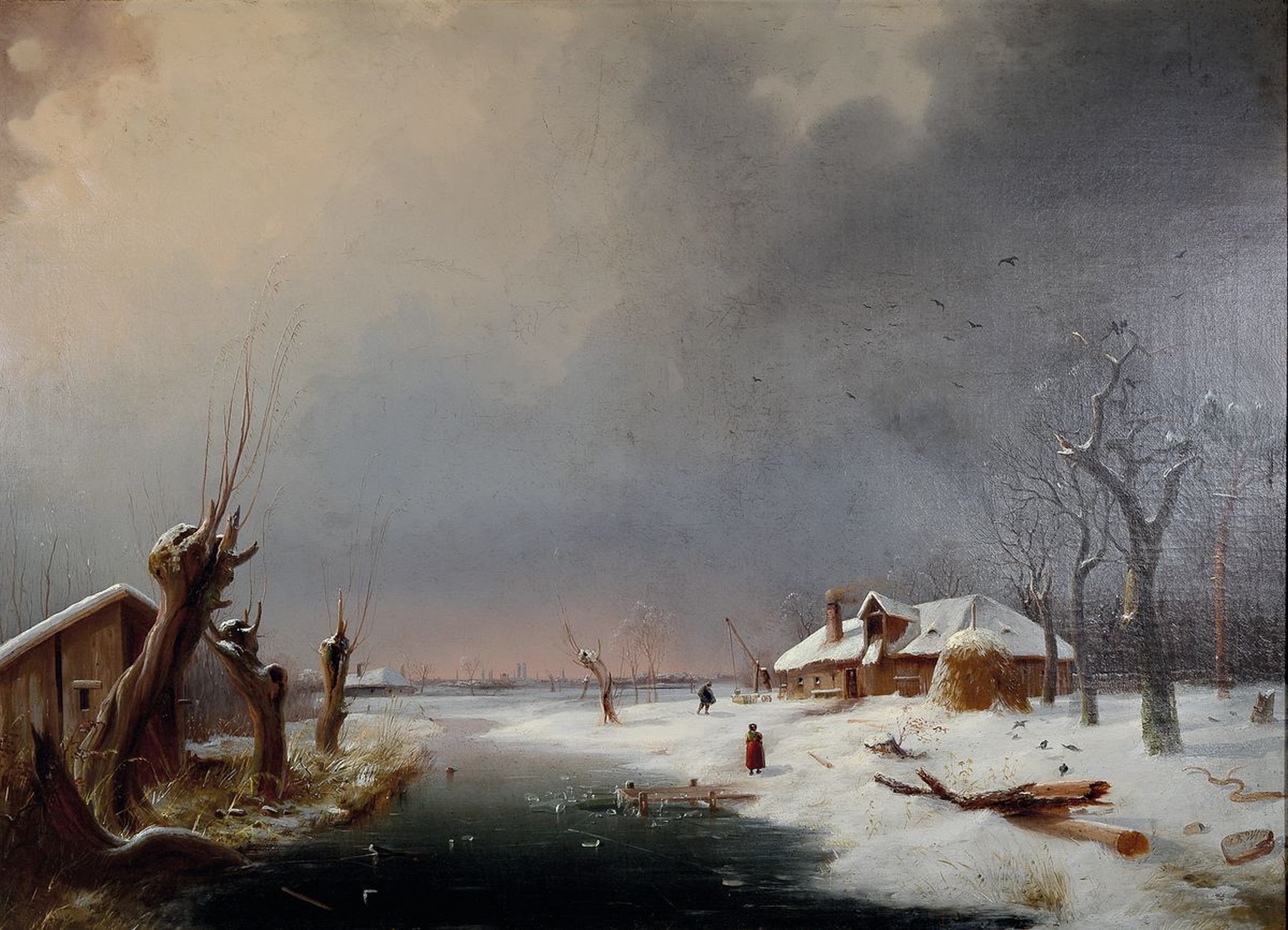 Johann Baptist Weiss, 1812-1879 München, bekannter Marinemaler, bereiste die Küsten Hollands, Skandinaviens, Russlands, Englands und Griechenlands, ...