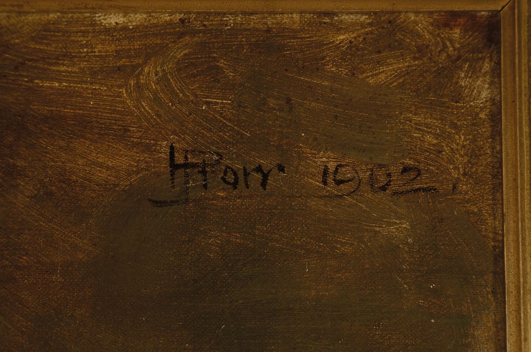 Detail a: Heinrich Pforr, 1880 Laudenbach - 1970 Hann. Münden, Stipendium an der Kunstgewerbeschule Karlsruhe anschließendes Studium an der Akademie ...