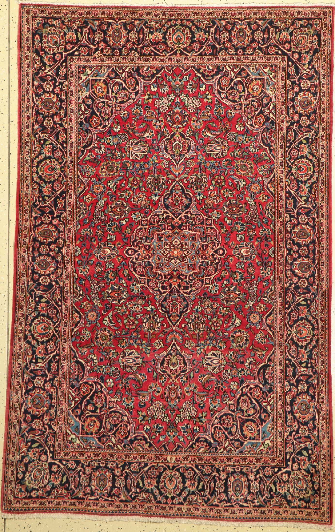 Keschan alt, Persien, um 1960, Wolle auf Baumwolle, ca. 212 x 137 cm, EHZ: 2