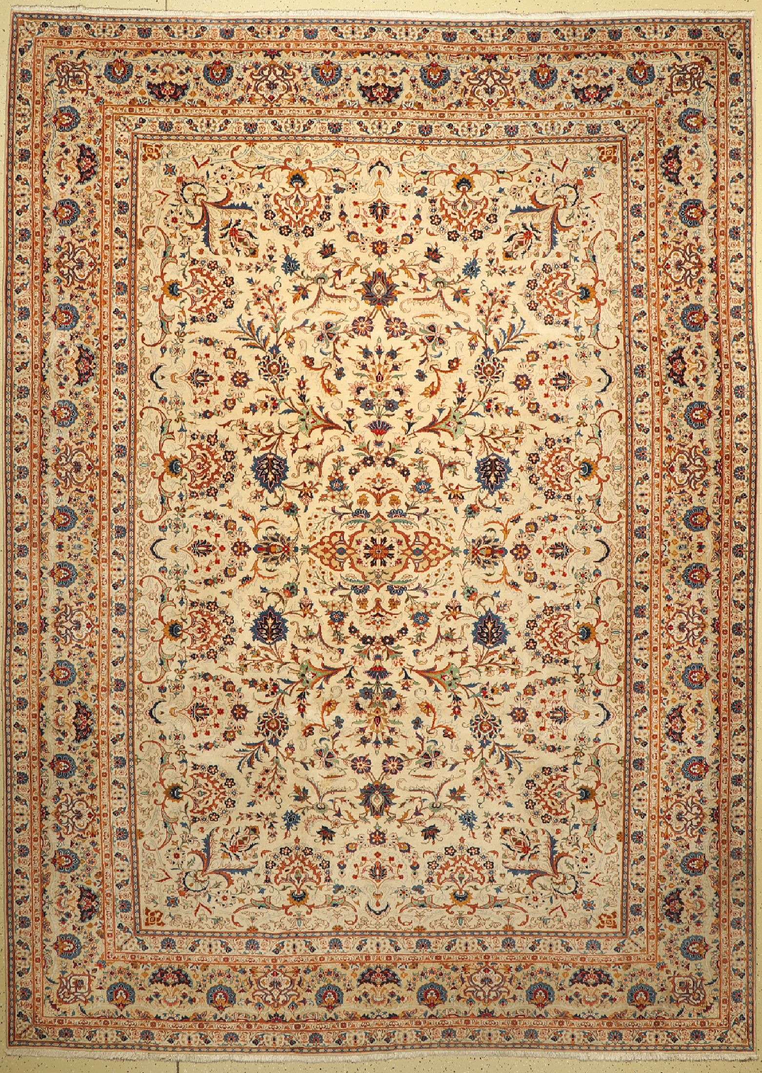 Keschan alt, Persien, um 1960, Wolle auf Baumwolle, ca. 377 x 274 cm, EHZ: 2-3