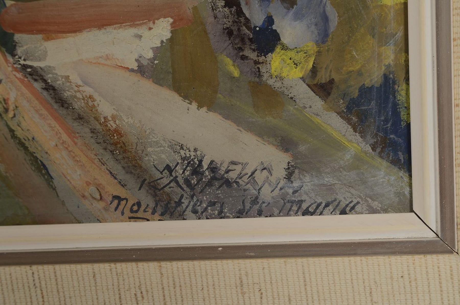 Detail a: Wilhelm Kaufmann, 1895 Wien-1975, vielfach ausgezeichneter österreichischer Maler aus dem Umfeld Oskar Kokoschkas, Mitglied des Hagenbundes, hier: ...