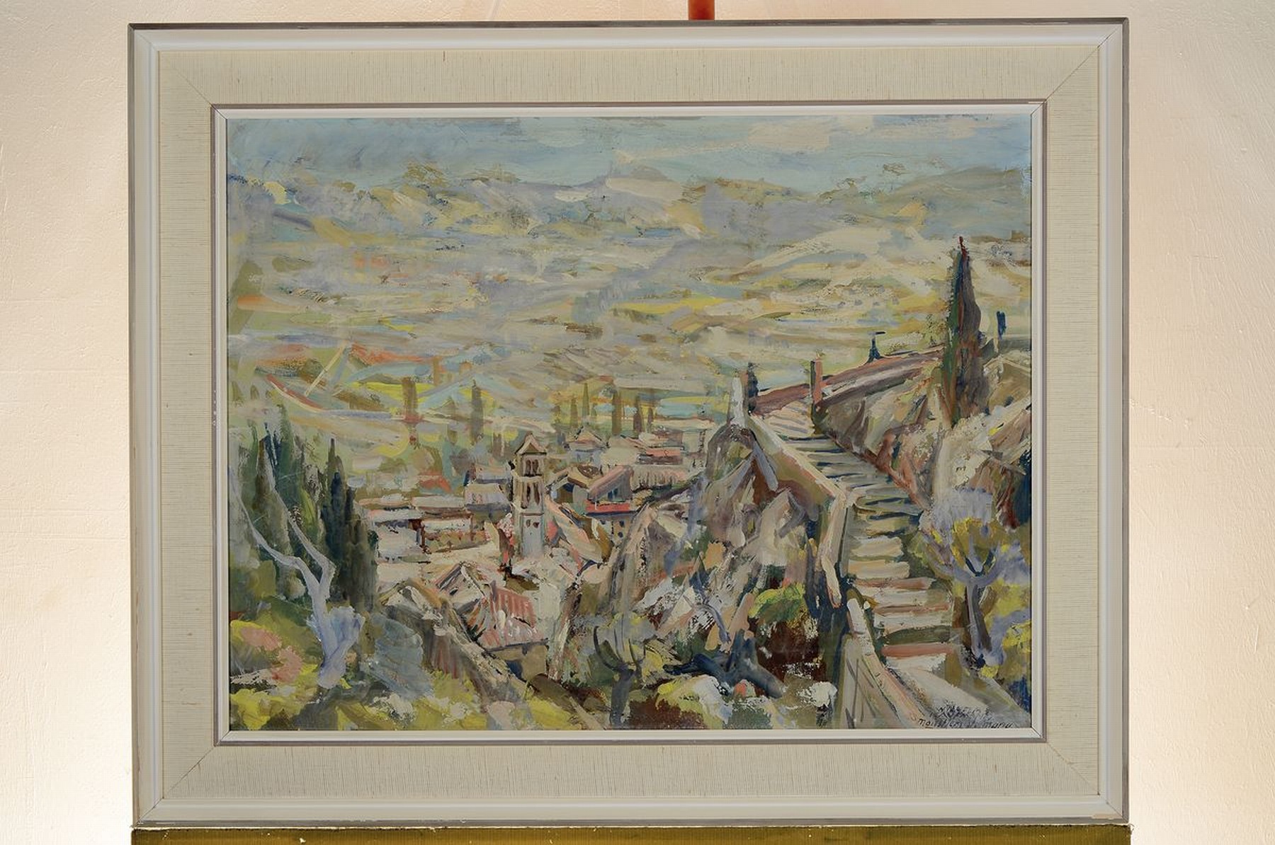 Detail k: Wilhelm Kaufmann, 1895 Wien-1975, vielfach ausgezeichneter österreichischer Maler aus dem Umfeld Oskar Kokoschkas, Mitglied des Hagenbundes, hier: ...