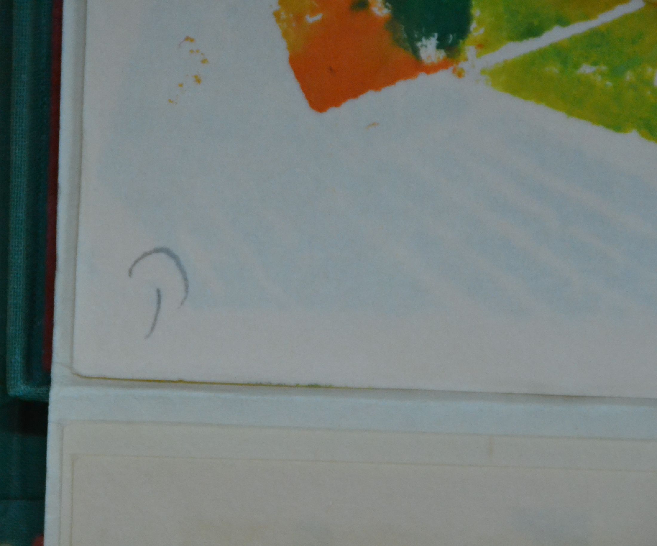 Detail e: HAP Grieshaber, 1901-1981: Mappe "dem Feuervogel", 1961, Verlag der Edition Rothe,Heidelberg, Handdruck Josua Reichert, 8 von ...