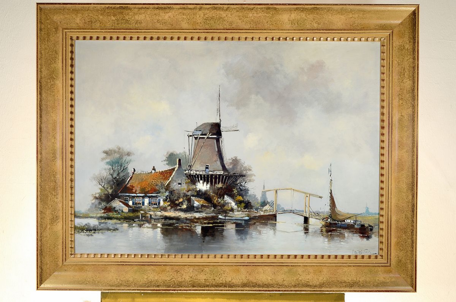 Detail k: Otto Pfeiffer, 1882 Mülhausen-1955 Sarreguemines, deutscher Maler, der auch in Frankreich, Tschechien, Holland und Österreich tätig war, neben der ...
