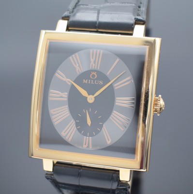 26430821a - MILUS Armbanduhr Herios in Roségold 750/000 Referenz HER-R01