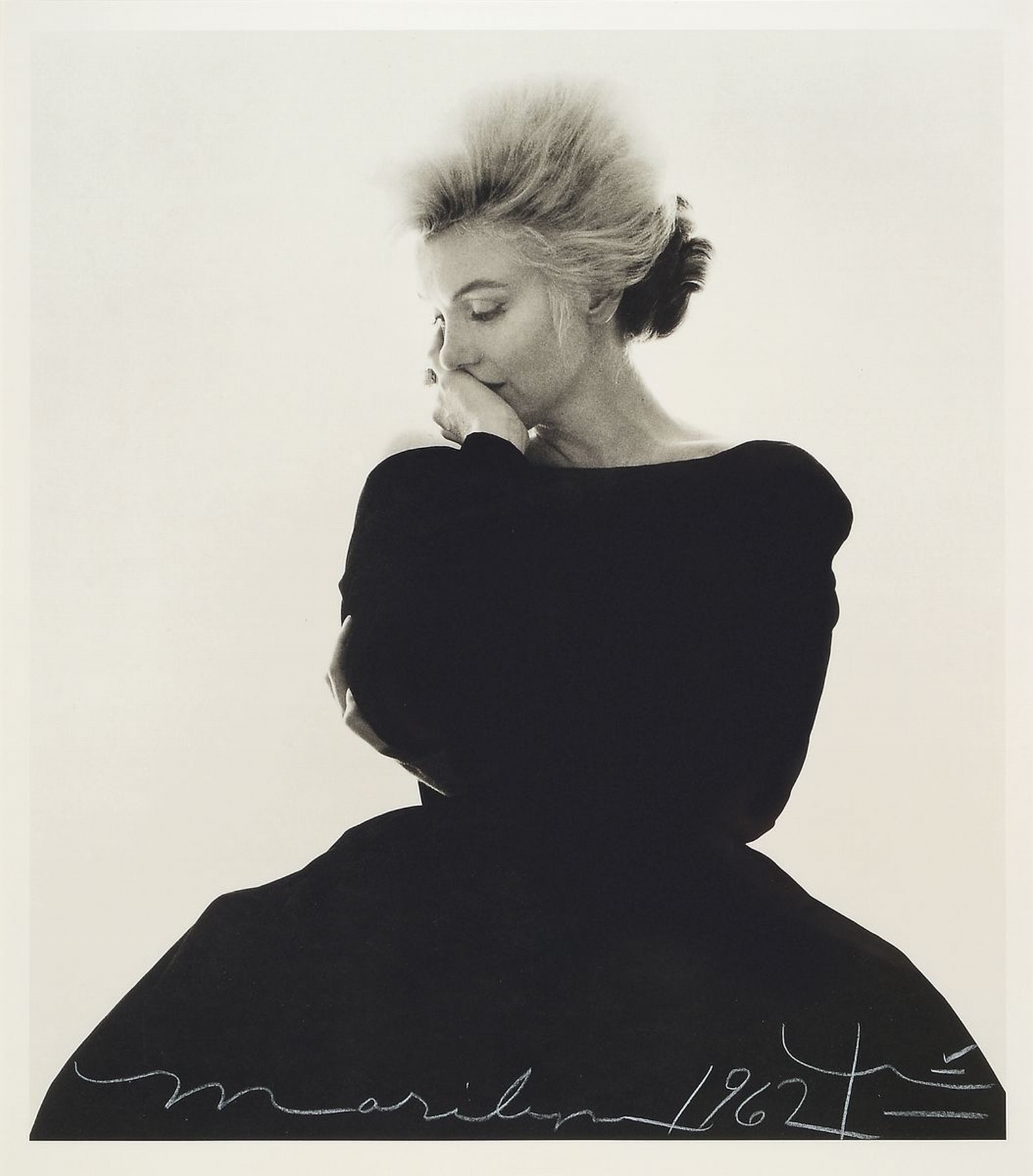 Bert Stern, 1929 Brooklyn - New York 2013, "Marilyn in Vogue", berühmte Aufnahme des Filmstars in der Zeitschrift Vogue, hochwertiger ...