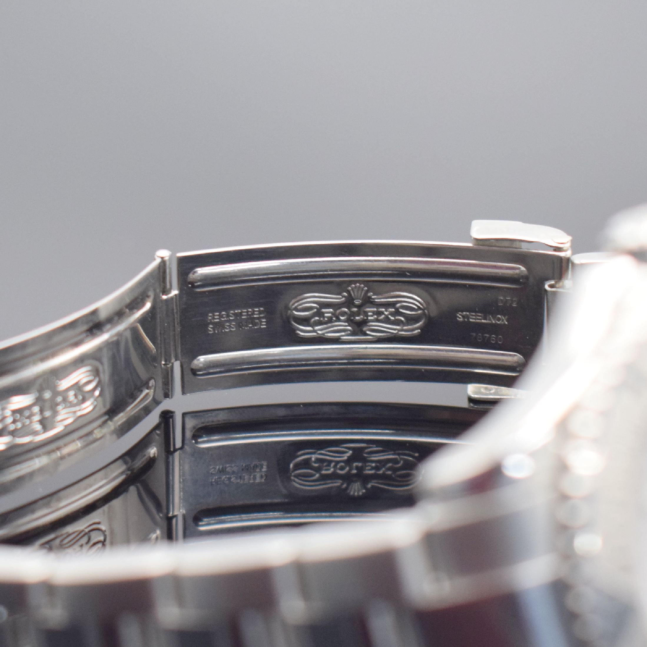 Detail c: ROLEX Herrenarmbanduhr Oyster Perpetual Date Yacht-Master Referenz 16622, Automatik, K- Serie, Chronometer der Superlative in Edelstahl/Platin ...