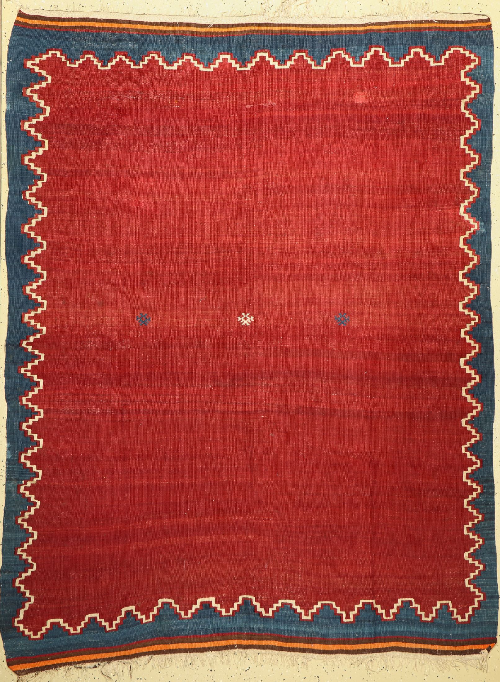 Ghaschgai Kelim, Persien, um 1950, Wolle auf Wolle, ca. 206 x 160 cm, EHZ: 2-3