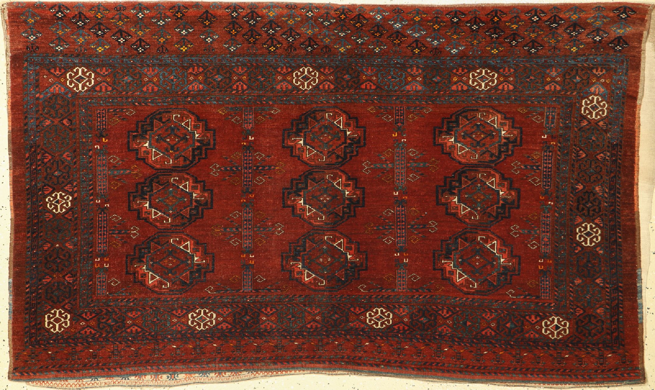 Ersari Tschowal, Afghanistan, um 1920/1930,Wolle auf Wolle, ca. 175 x 100 cm, EHZ:(Sehr guter Zustand)