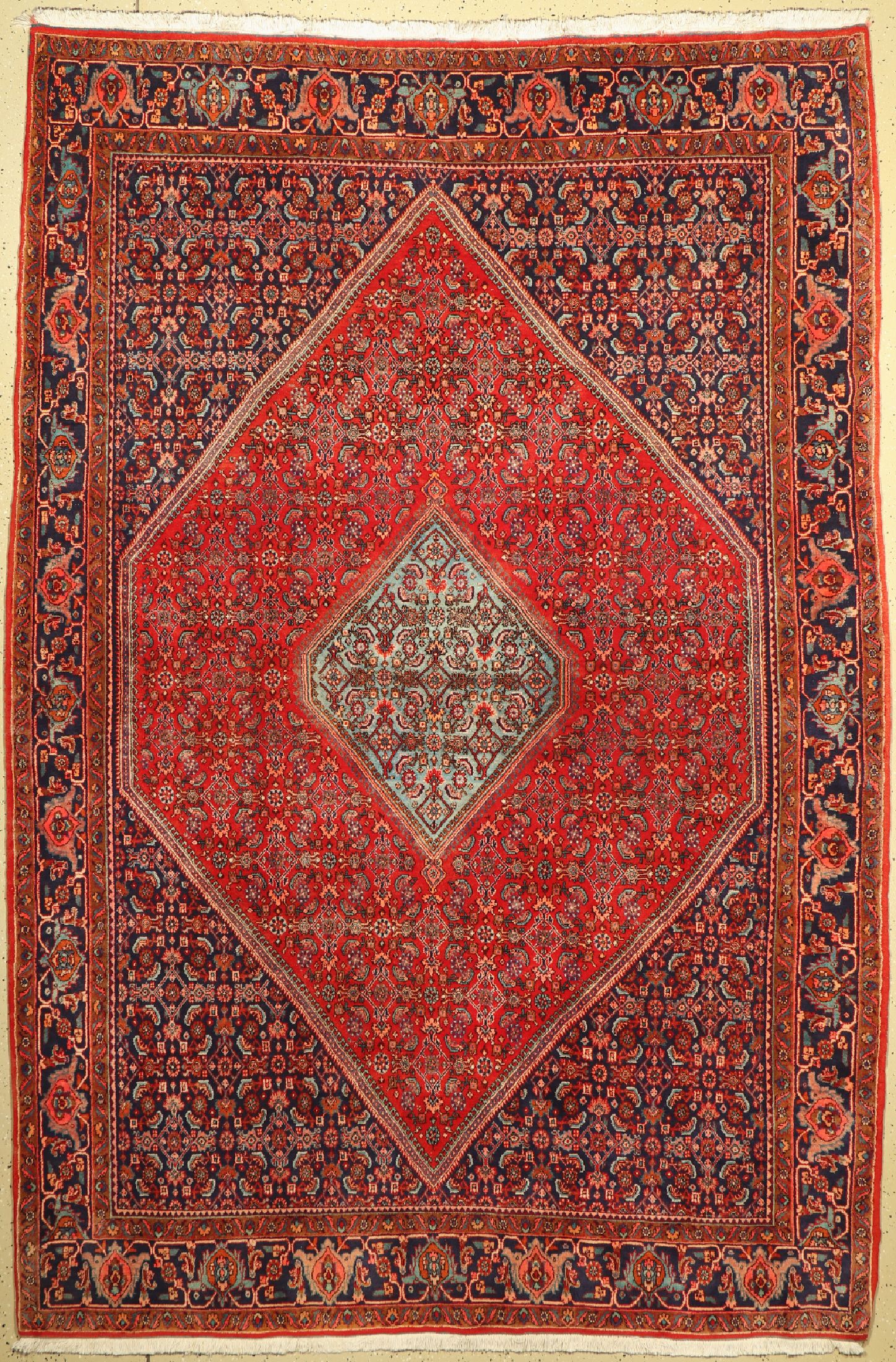 Bidjar, Persien, um 1960, Wolle auf Baumwolle, ca. 308 x 210 cm, EHZ: 2