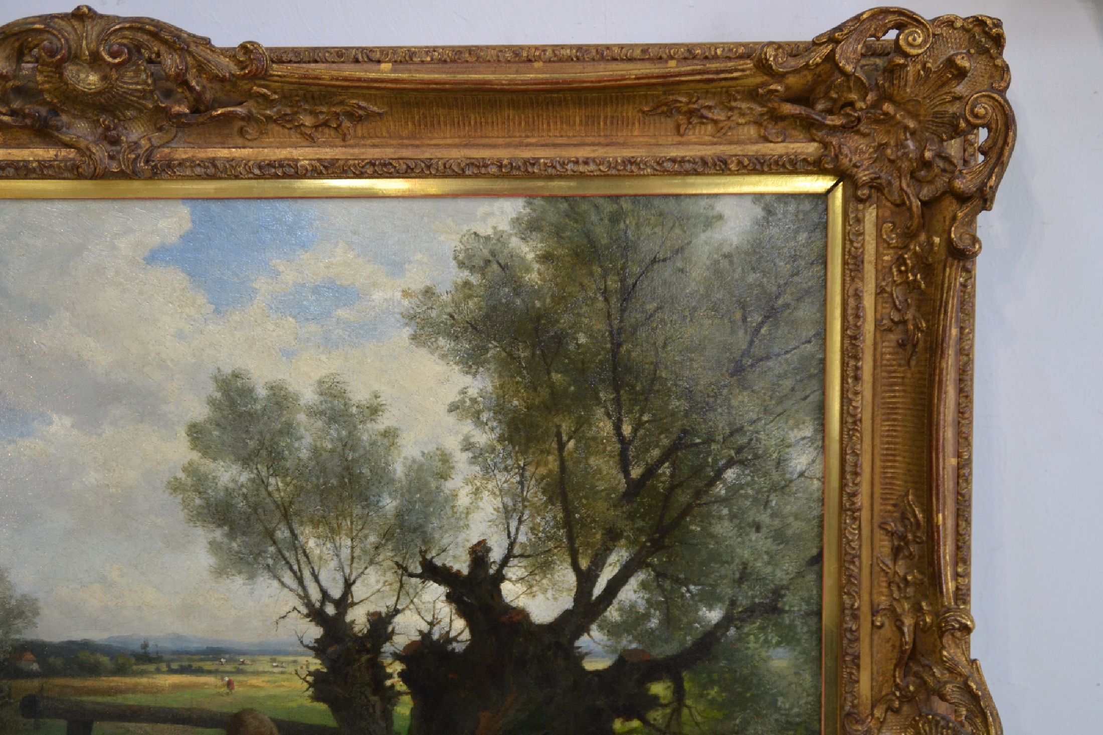 Detail f: Carl Breitbach, 1833 Berlin-1904 Kassel, Studium an der Akademie Berlin, von ca. 1860 bis 1864 in Paris als Schüler im Atelier von Charles Gleyre ...