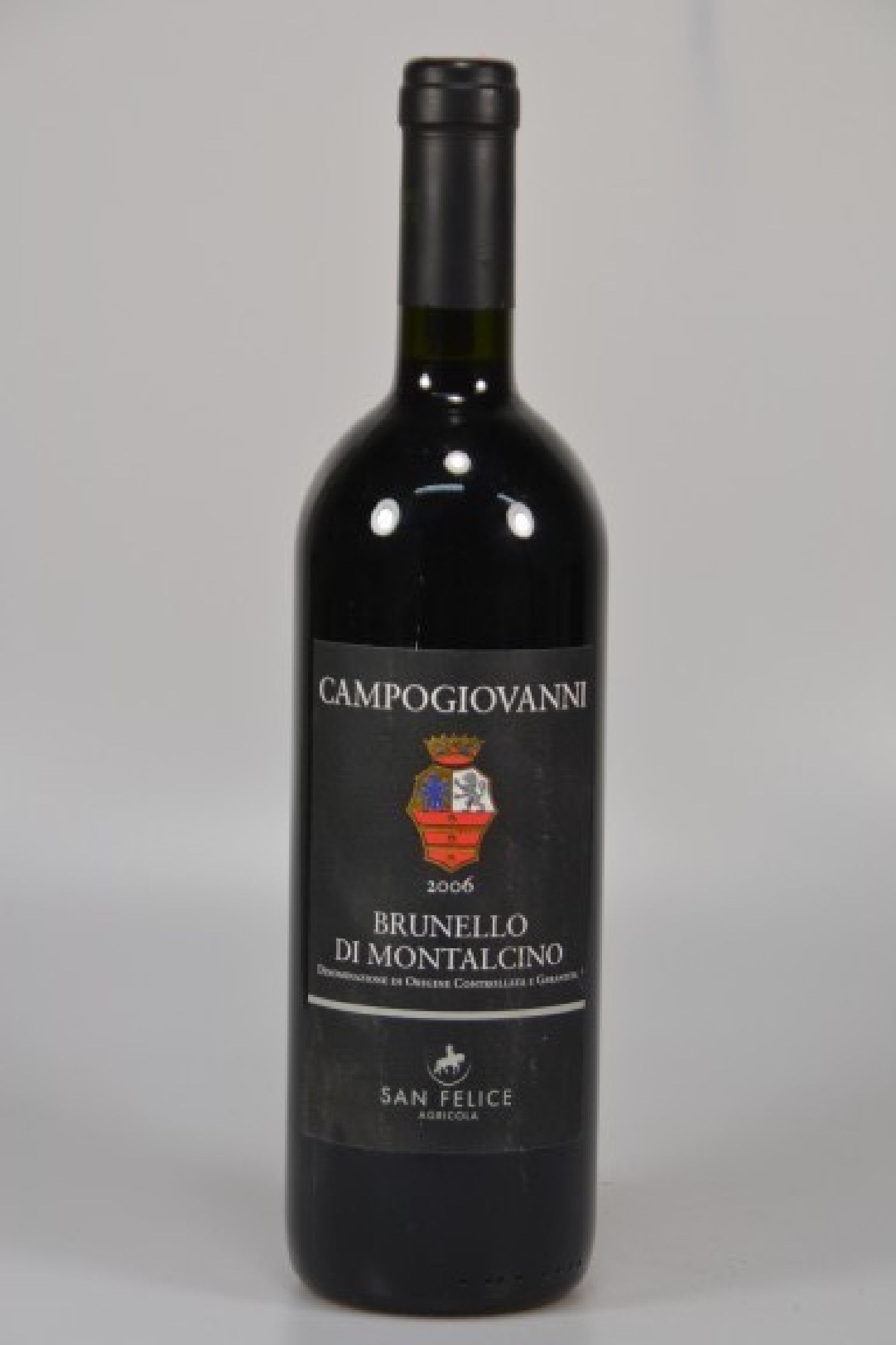 1 Flasche, 2006, Campogiovanni, Brunello di Montalcino, San Felice, 750 ml, 14%vol., unverkostet