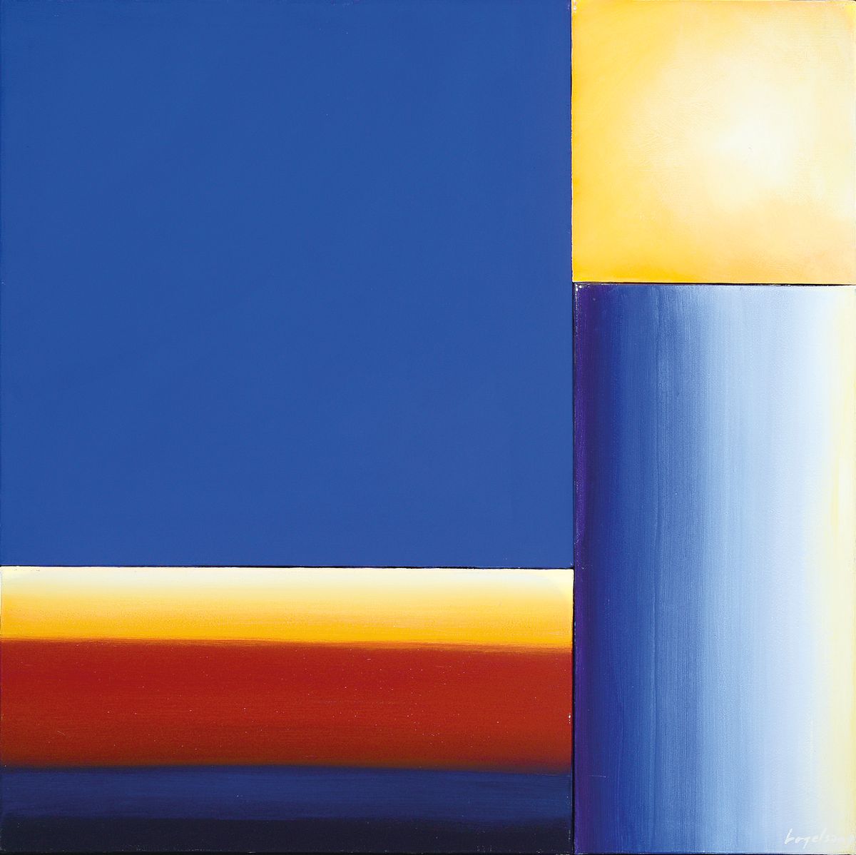 Karl Vogelsang, 1932-2006, studierte in Hamburg und Paris und an der Akademie für Bildende Künste, Sonderausstellungen u.a. in New York, ...