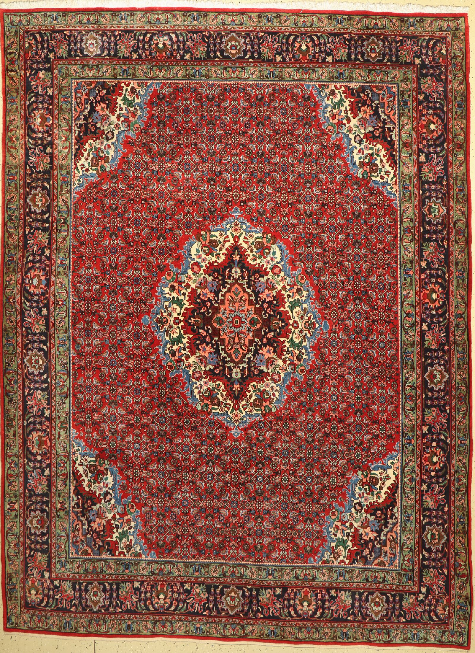 Bidjar fein, Persien, um 1950, Korkwolle, ca. 350 x 260 cm, EHZ: 2