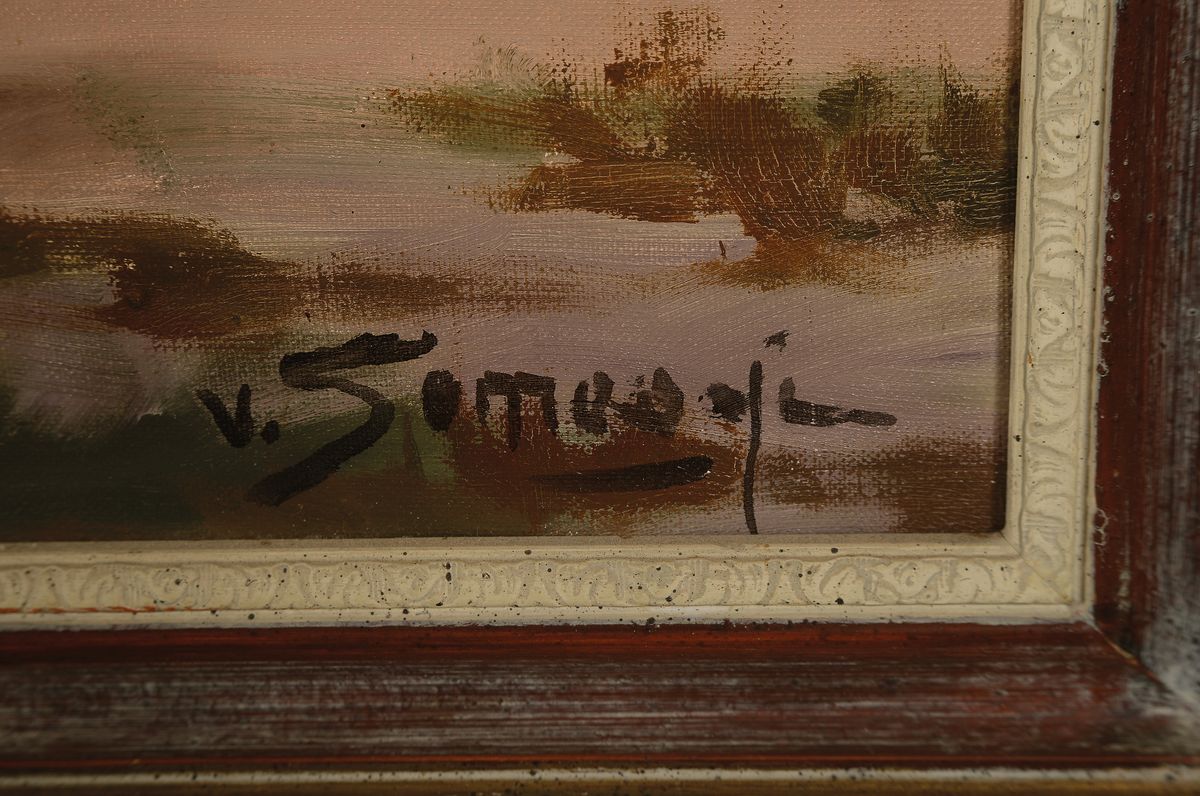 Detail a: Istvan von Somogyi, 1897 Ogyalla-1971 Budapest, Studium an der Akademie Budapest, war tätig in Deutschland, besonders bekannt für seine dynamischen ...