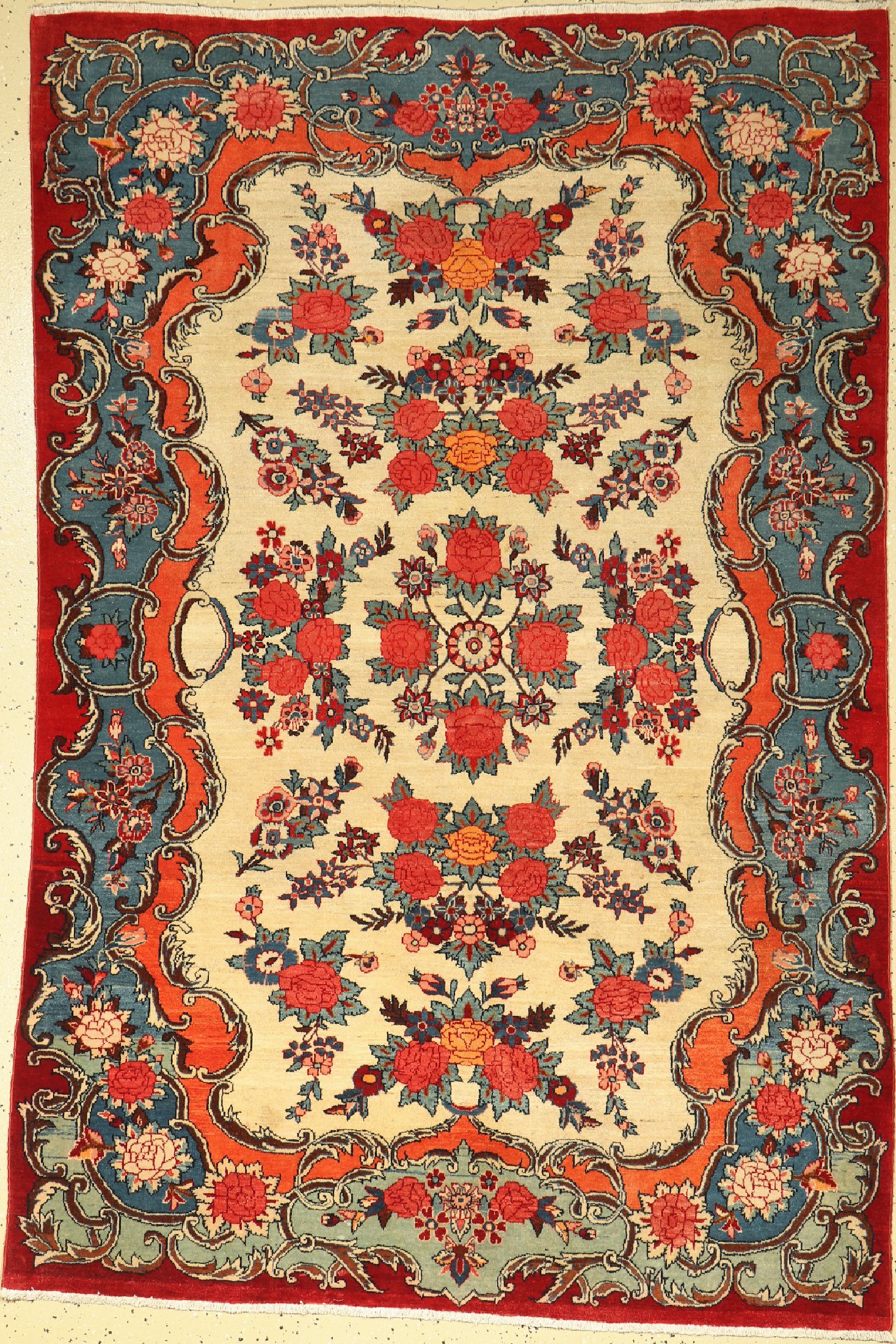 Keschan alt, Persien, um 1950, Wolle auf Baumwolle, ca. 205 x 137 cm, EHZ: 2