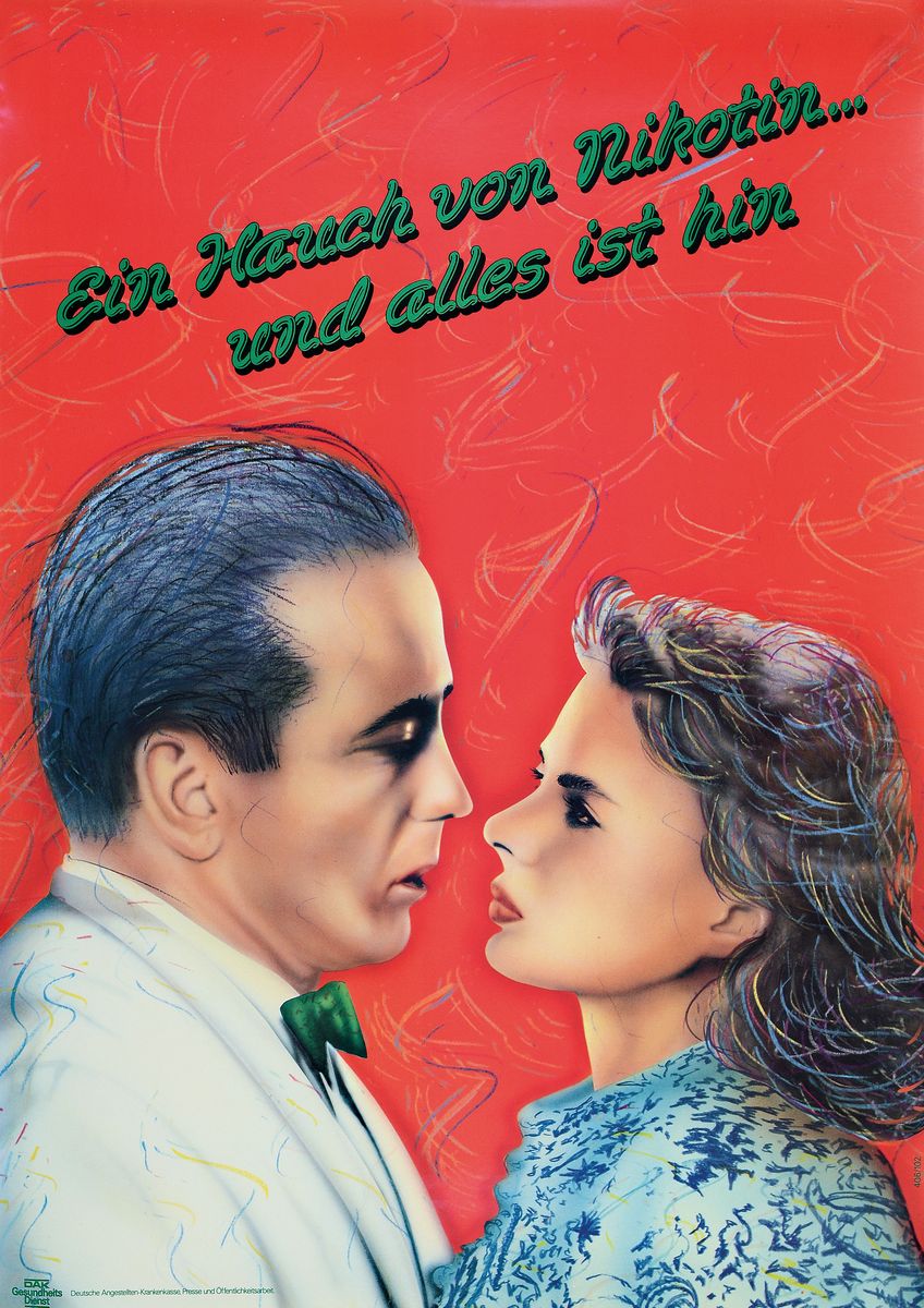 Detail b: Konvolut 15 Aufklärungsplakate, deutsch, 1970/80er-Jahre, Public Relations der DAK (Deutsche Angestellten Krankenkasse), Kampagnezur ...
