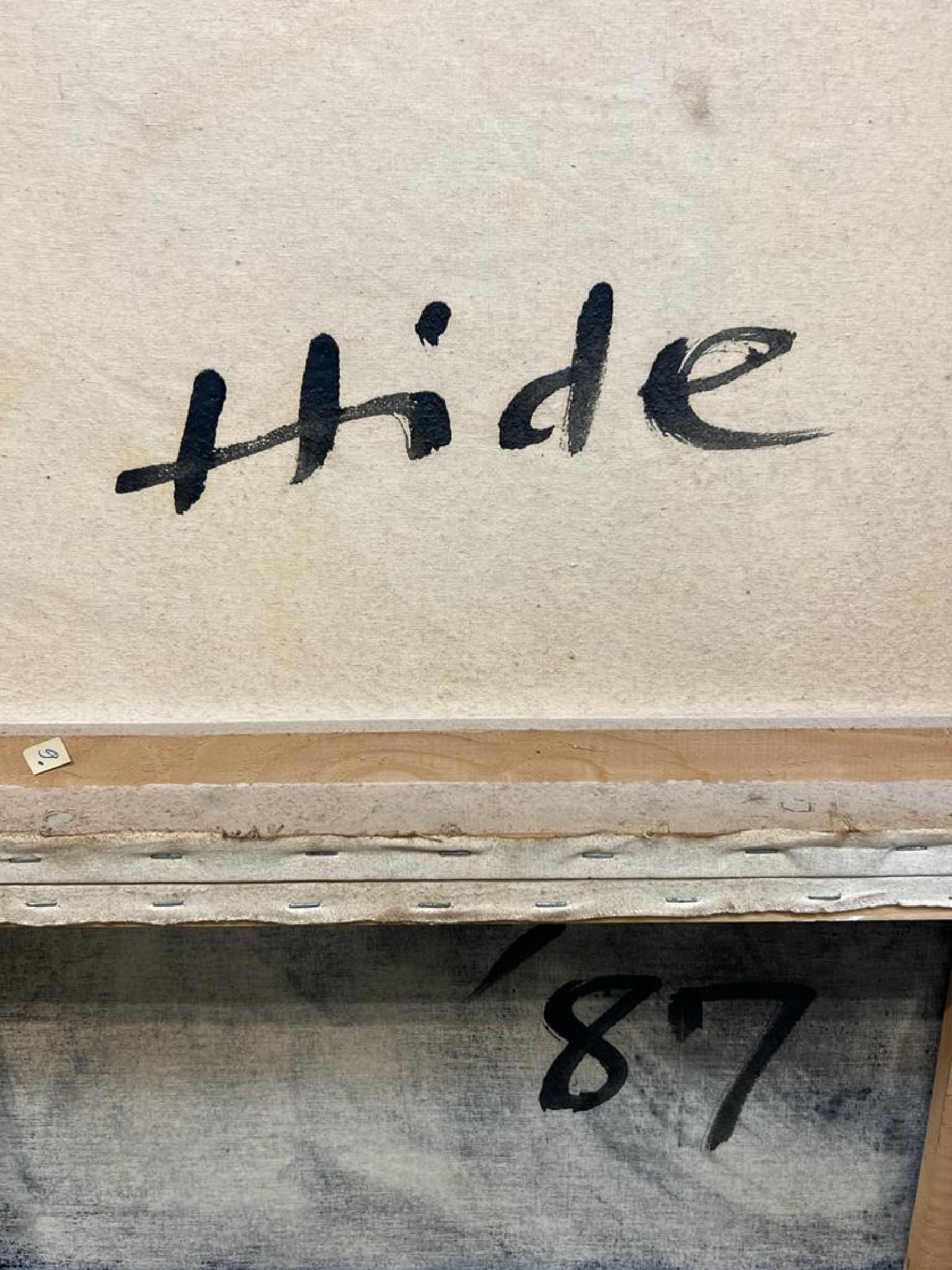 Detail e: Hide Nasu, geb. 1950 Yono/Japan, Studium an der Waseda Universität Tokyo, an der Kunstakademie Stuttgart u. an der StädelschuleFrankfurt a.M., ...