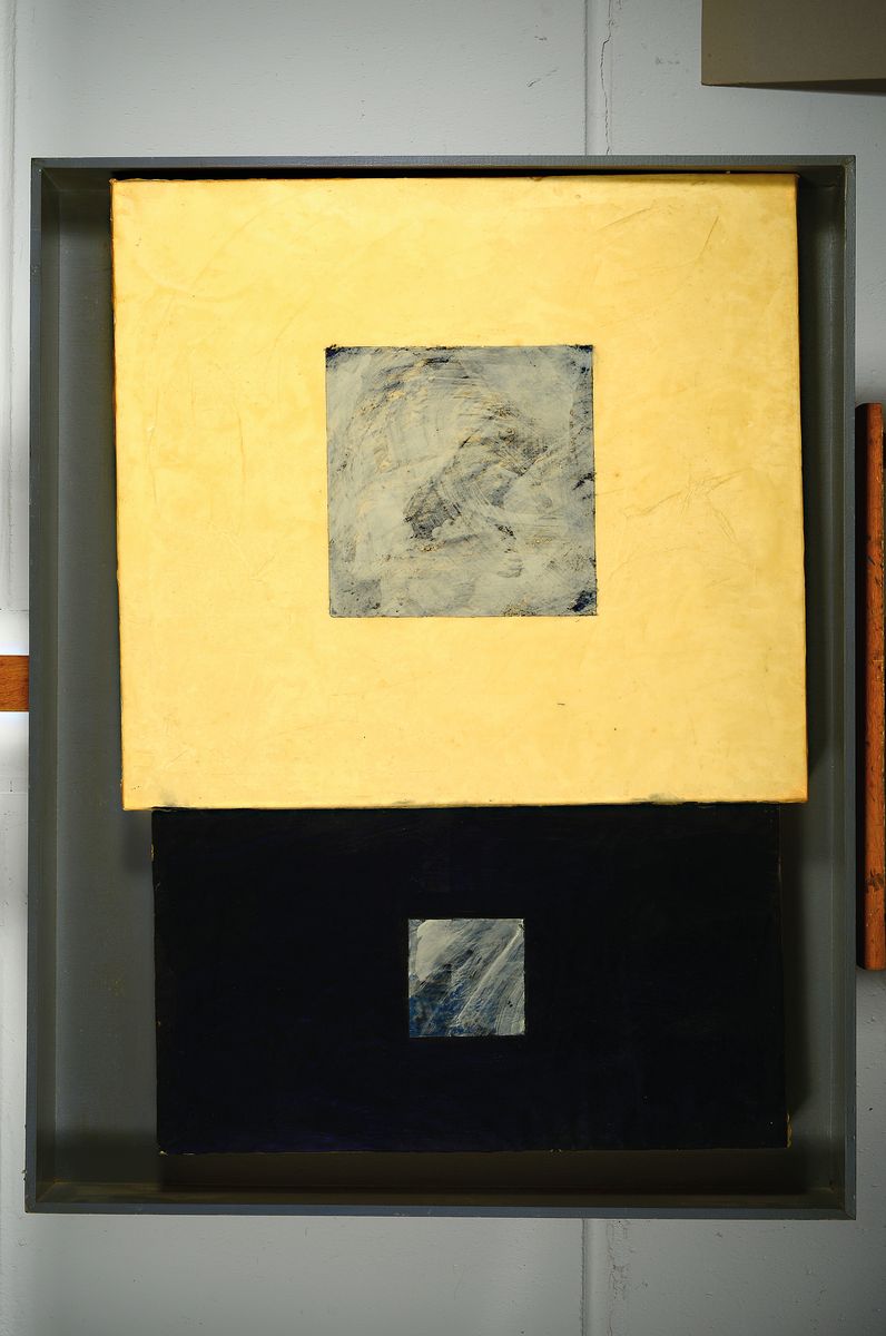 Detail k: Hide Nasu, geb. 1950 Yono/Japan, Studium an der Waseda Universität Tokyo, an der Kunstakademie Stuttgart u. an der StädelschuleFrankfurt a.M., ...