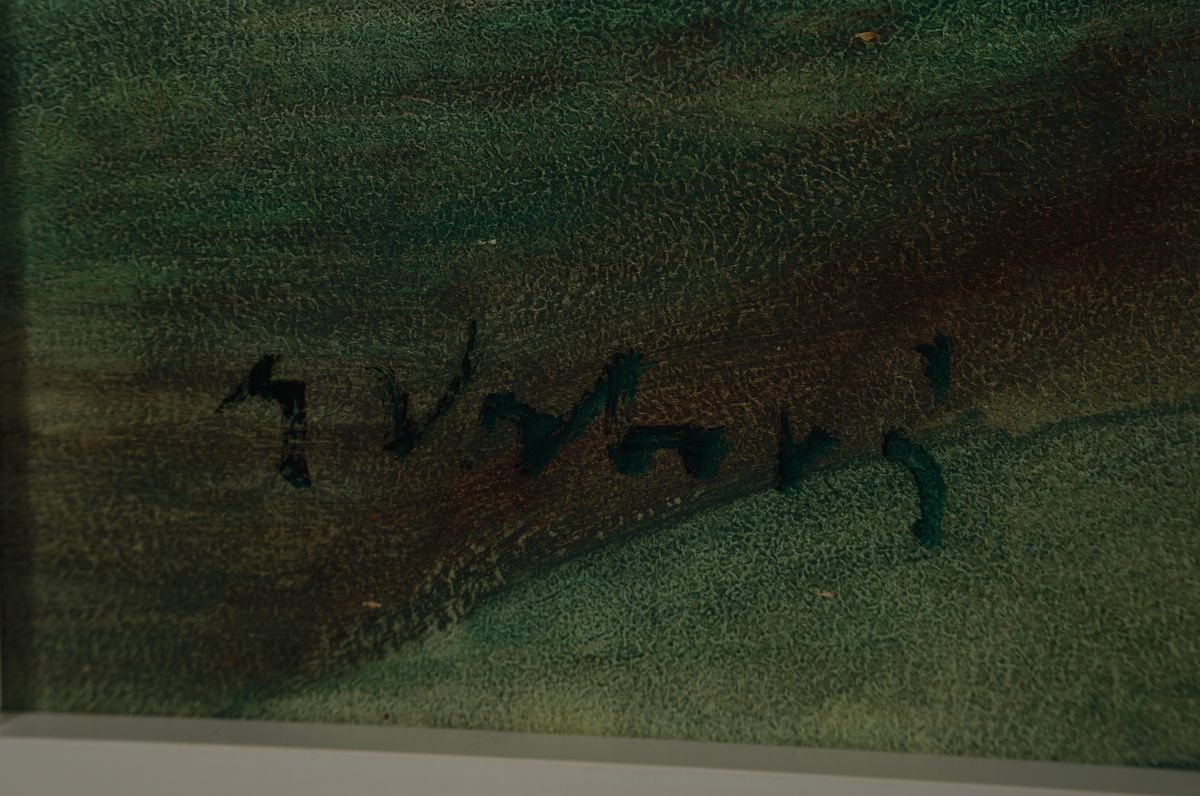 Detail a: Marie Miloslava Vrbova-Stefkova, 1909 Schinkau/Böhmen - 1991 Prag, Studium an der Akademie Prag u. an der Academie des Beaux -Arts Paris bei ...