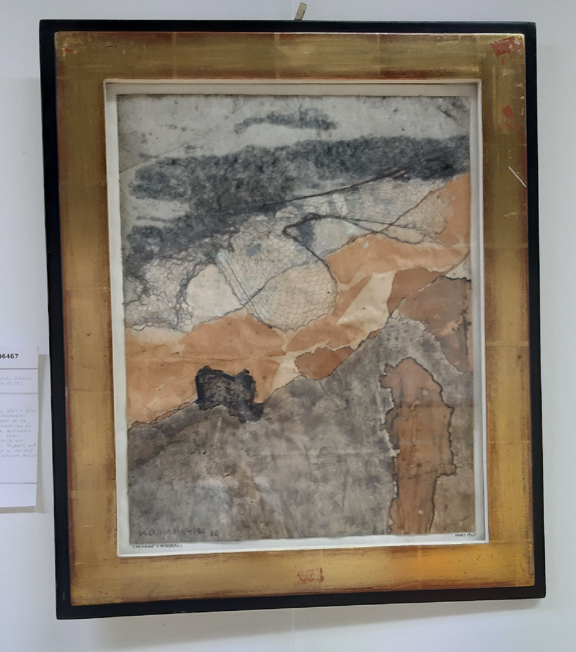 Detail b: Prof. Horst Egon Kalinowski, 1924 - 2013 Düsseldorf, Studium an der Akademie Düsseldorf und an der Academie de la Grande Chaumiere Paris, ...